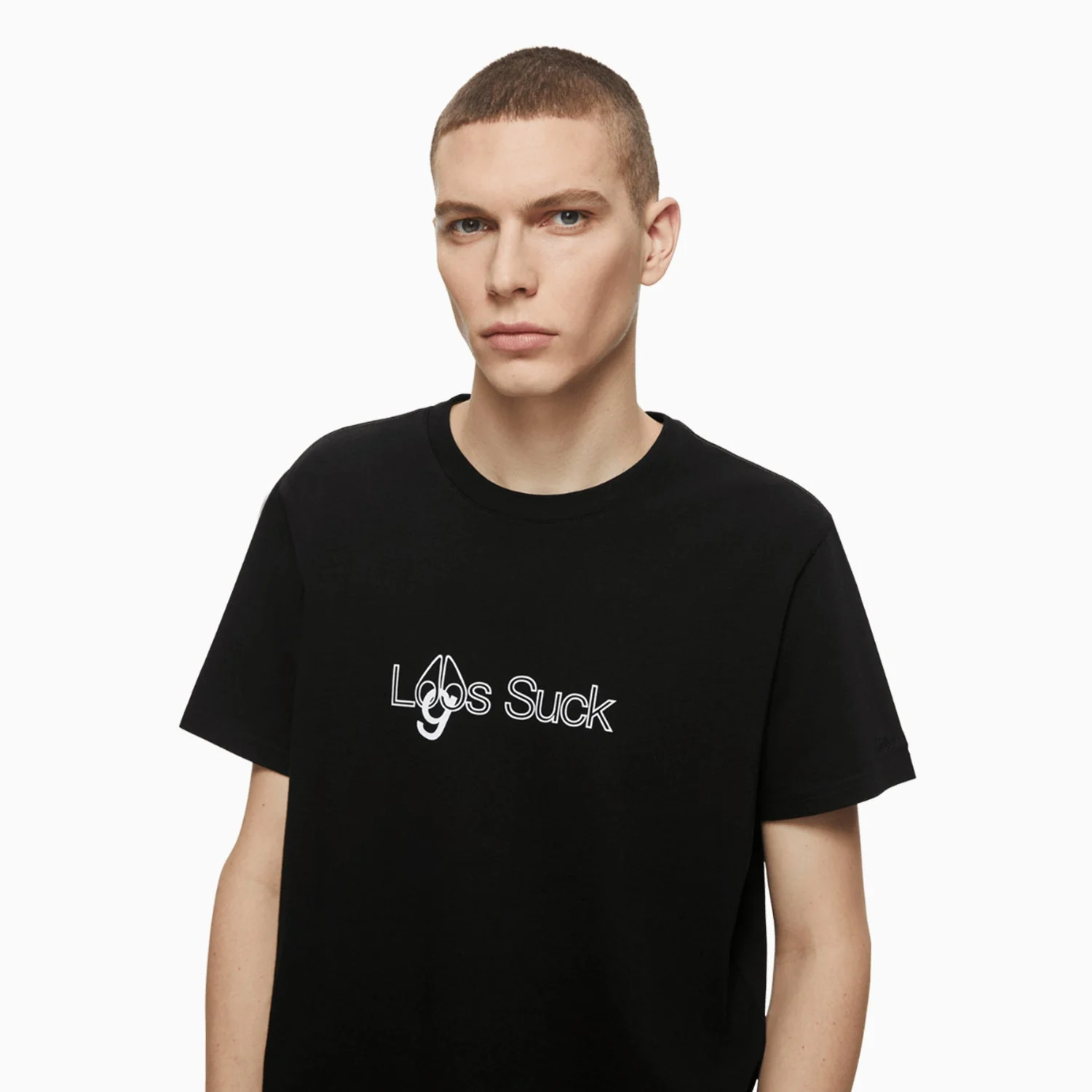 Men's Logos Suck T-Shirt - Image 5