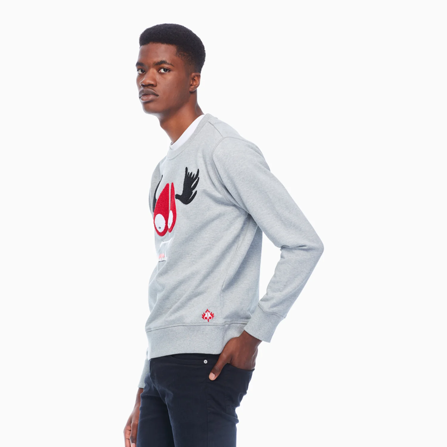 Men's Moose Munster Sweatshirt - Image 3