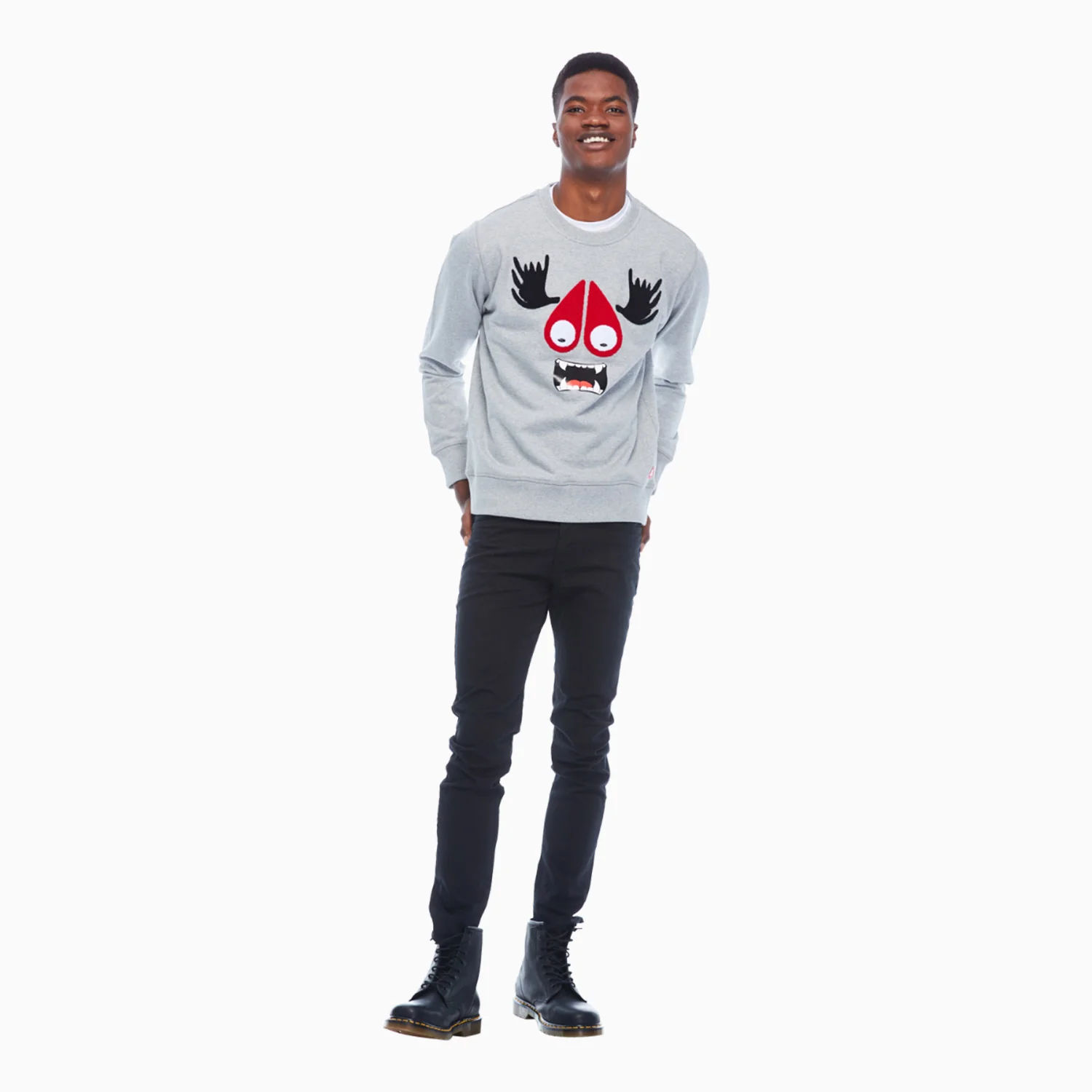 Men's Moose Munster Sweatshirt - Image 5