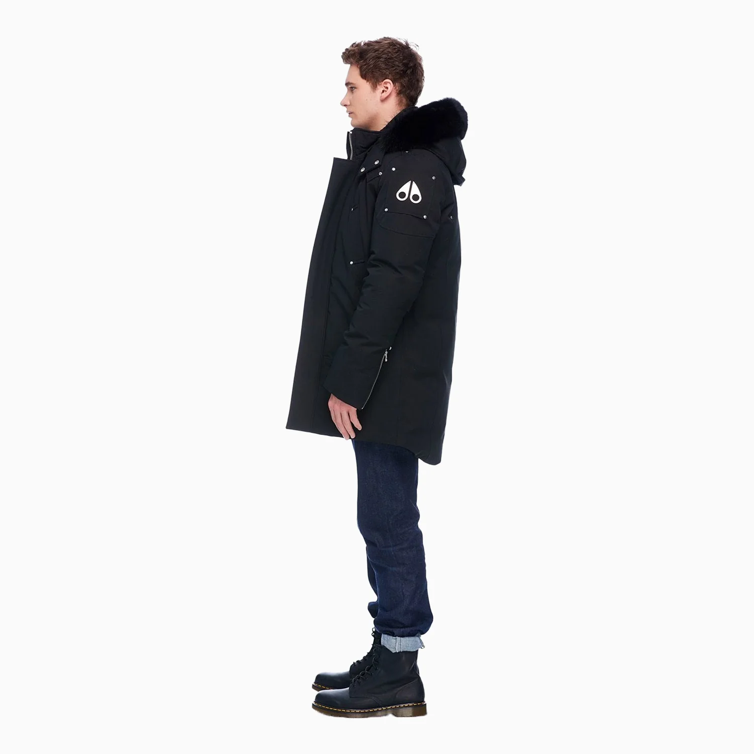 Men's Stirling Hooded Parka Coat - Image 3