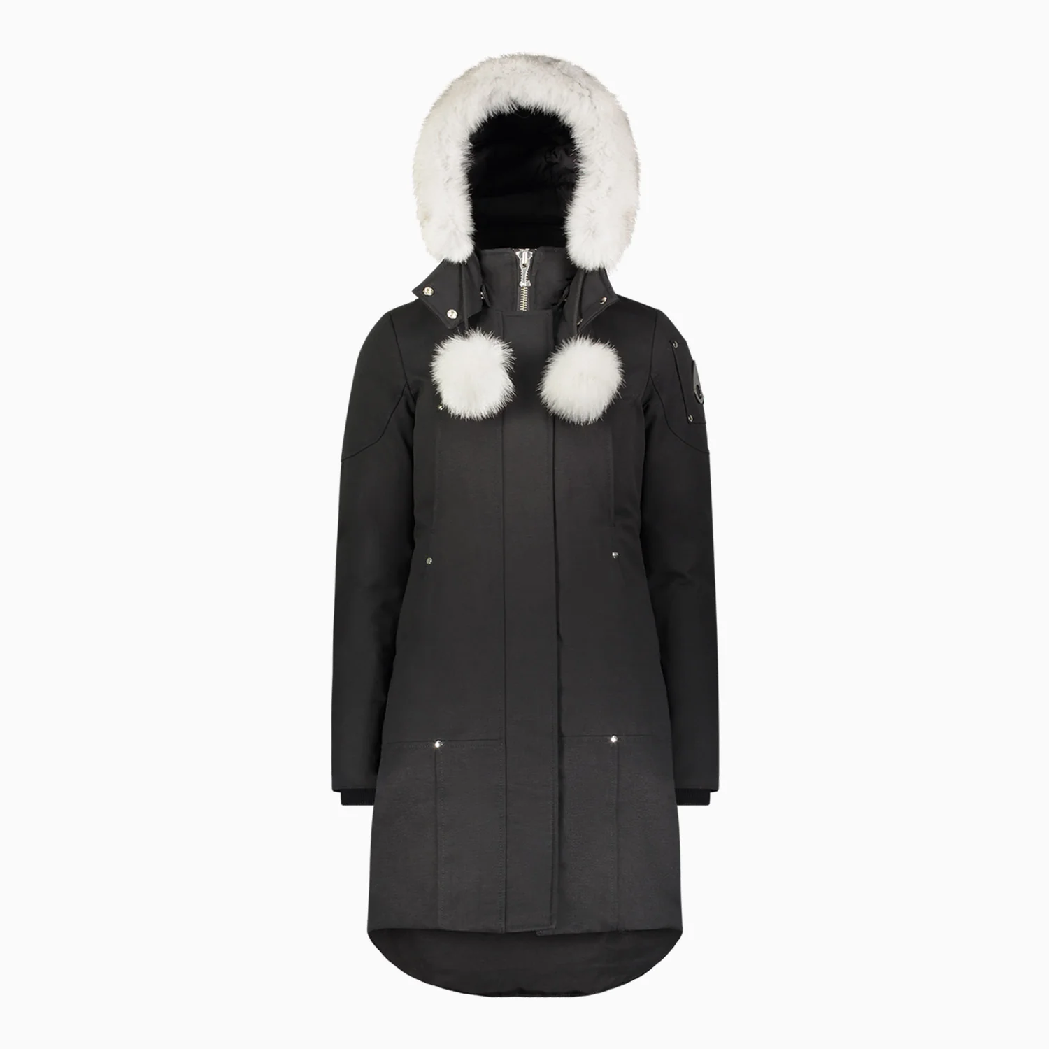 Women's Stirling Parka Zip-Up Fur Jacket - Image 5