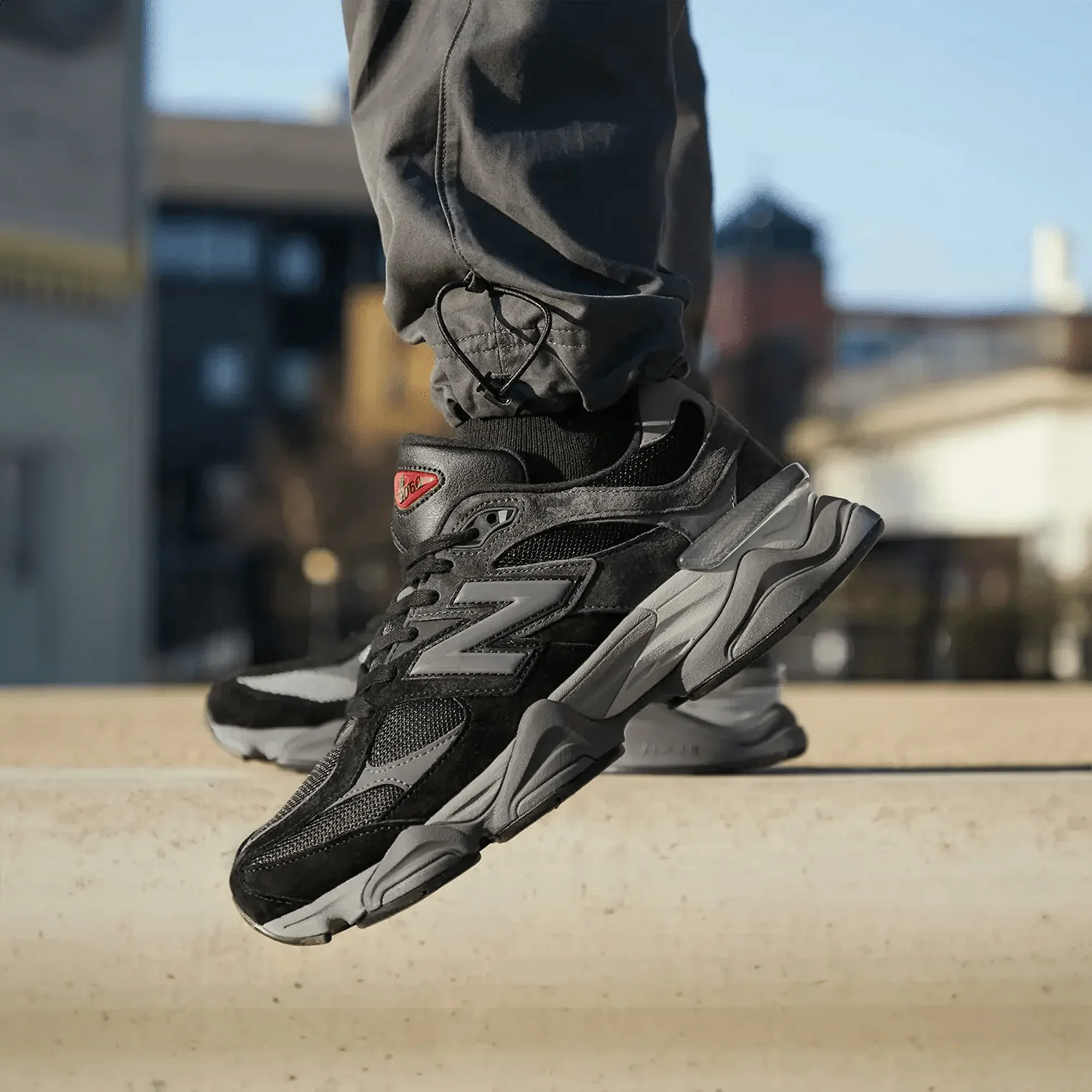 Kid's 9060 "Black Grey" Pre School - Image 2