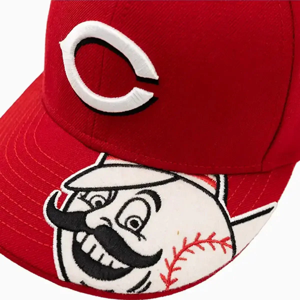 Cincinnati Reds MLB 59FIFTY Fitted Hat - Image 6
