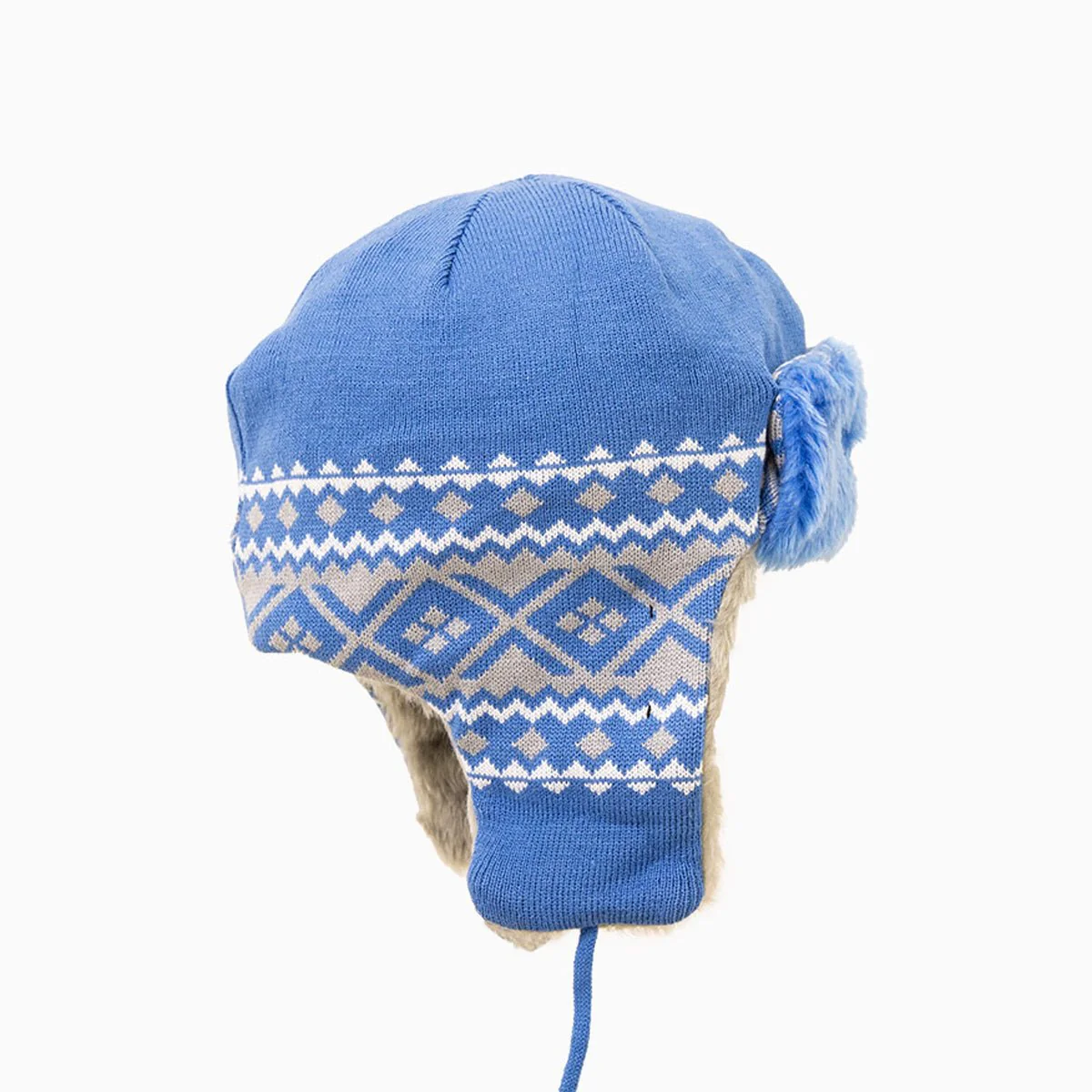 Detroit Lions NFL Trapper Knit Cuff Beanie Hat - Image 4