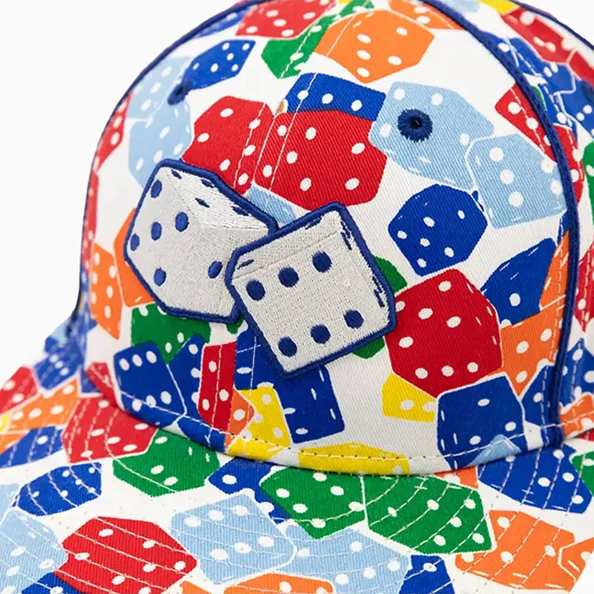 Multi Vintage Dice Gambling 59Fifty Fitted Hat - Image 7