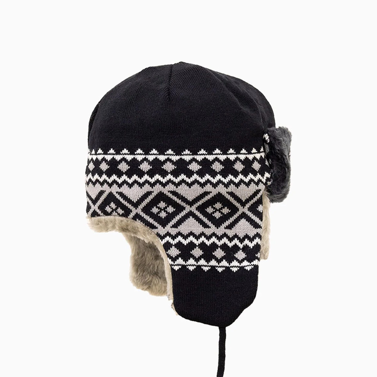New York Yankees MLB Trapper Knit Cuff Beanie Hat - Image 4