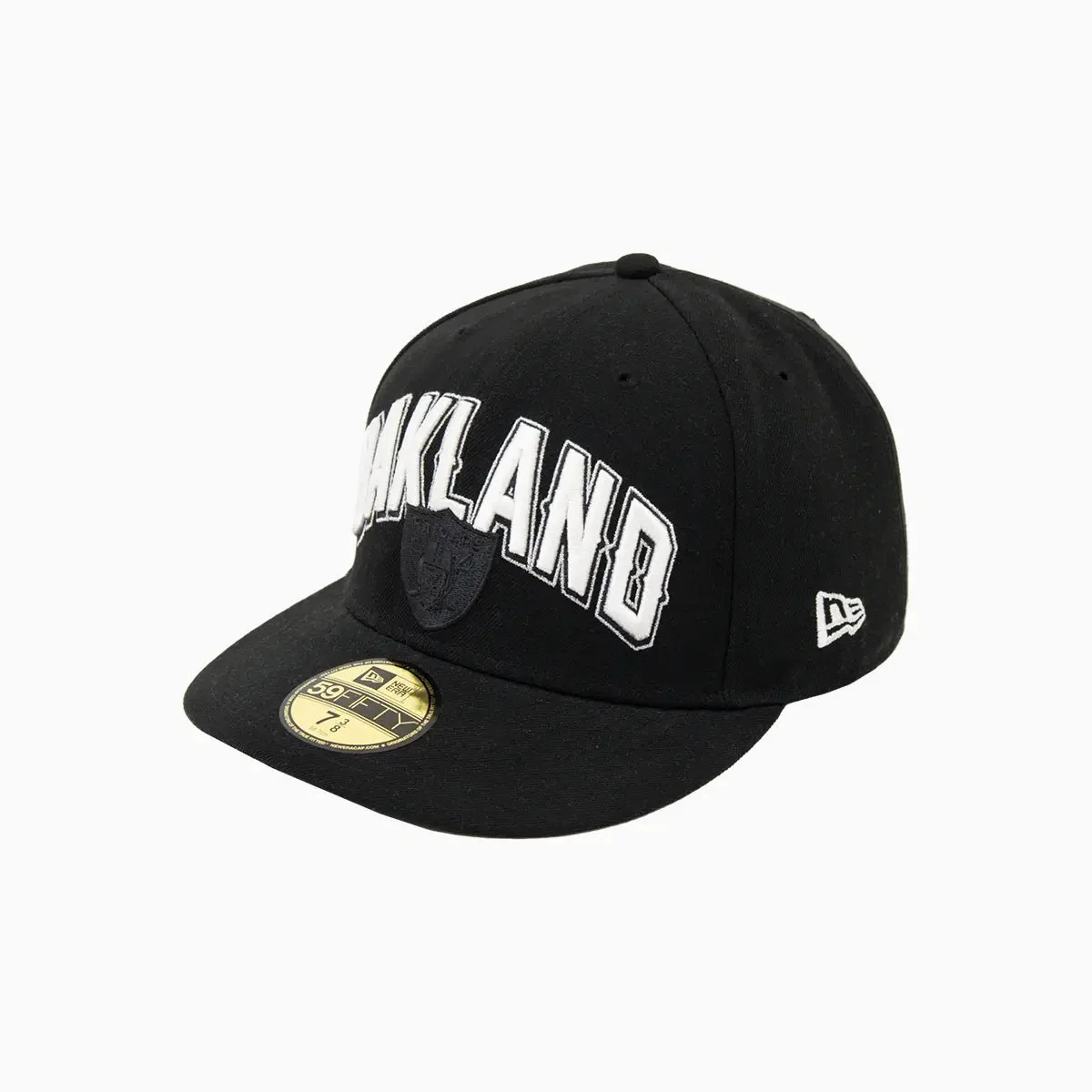 Oakland Raiders NFL 59FIFTY Fitted Hat - Image 2