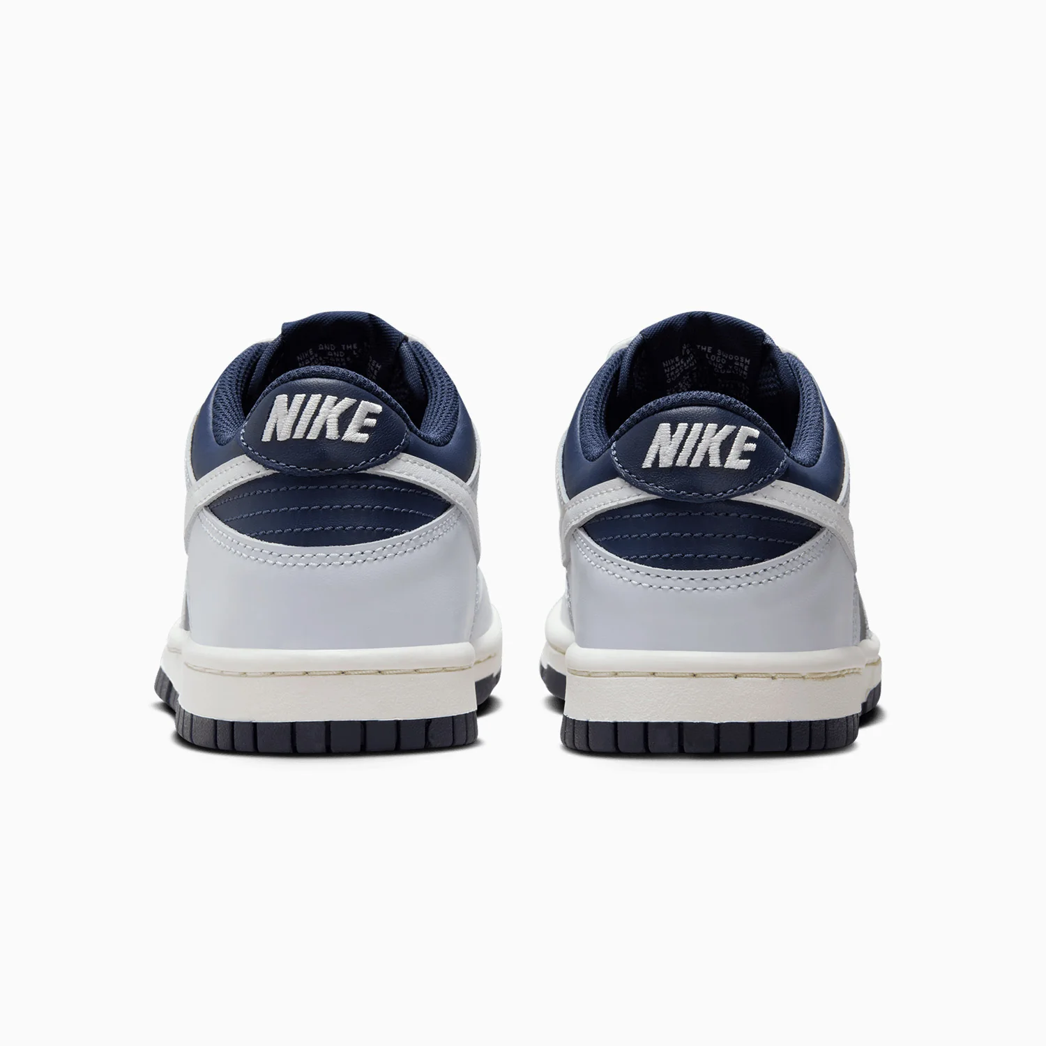 Kid's Dunk Low "Football Grey Midnight Navy" Grade School - Image 6