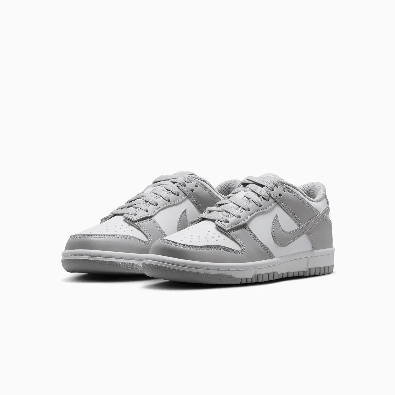Kid's Dunk Low "Light Smoke Grey" Grade School - Image 2