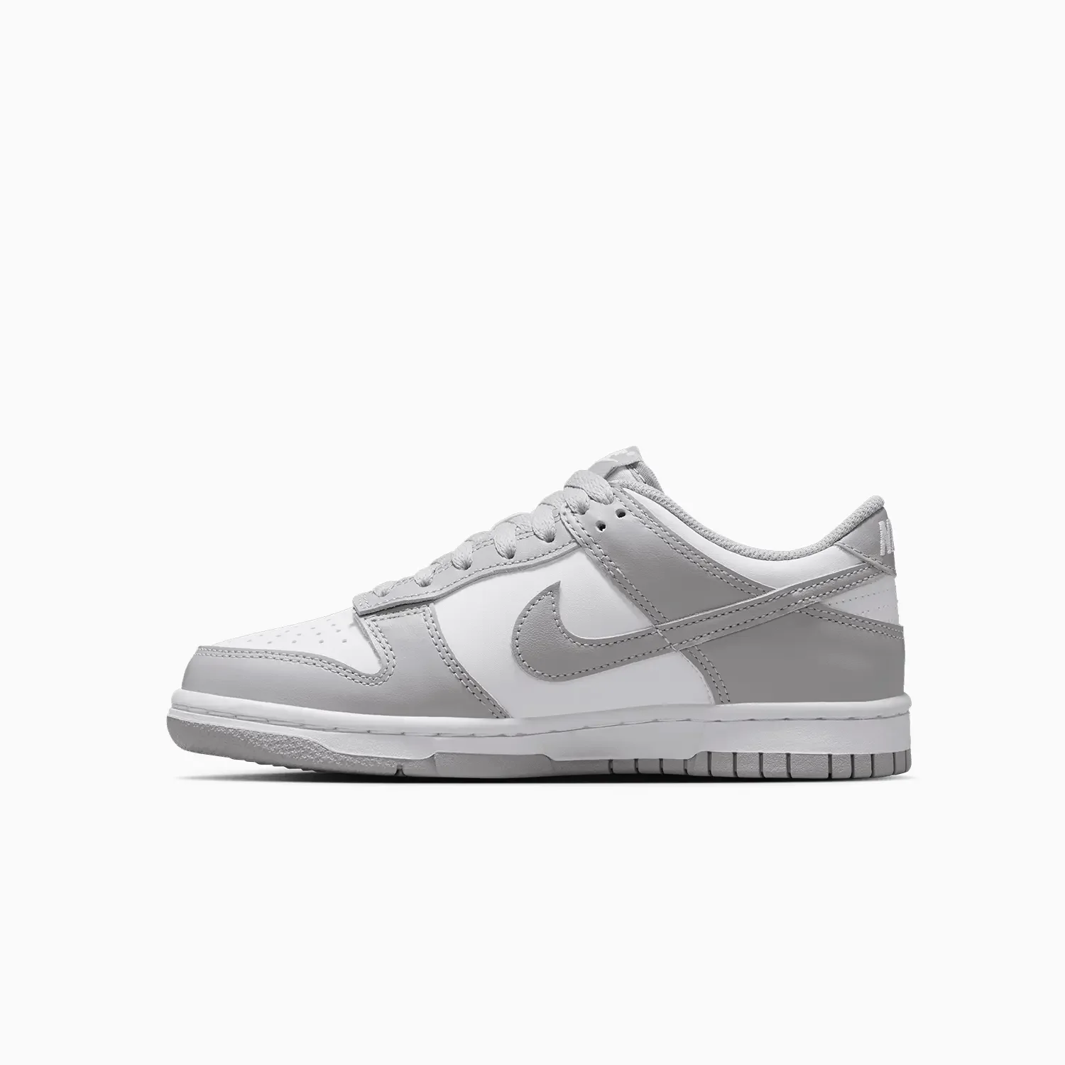 Kid's Dunk Low "Light Smoke Grey" Grade School - Image 3