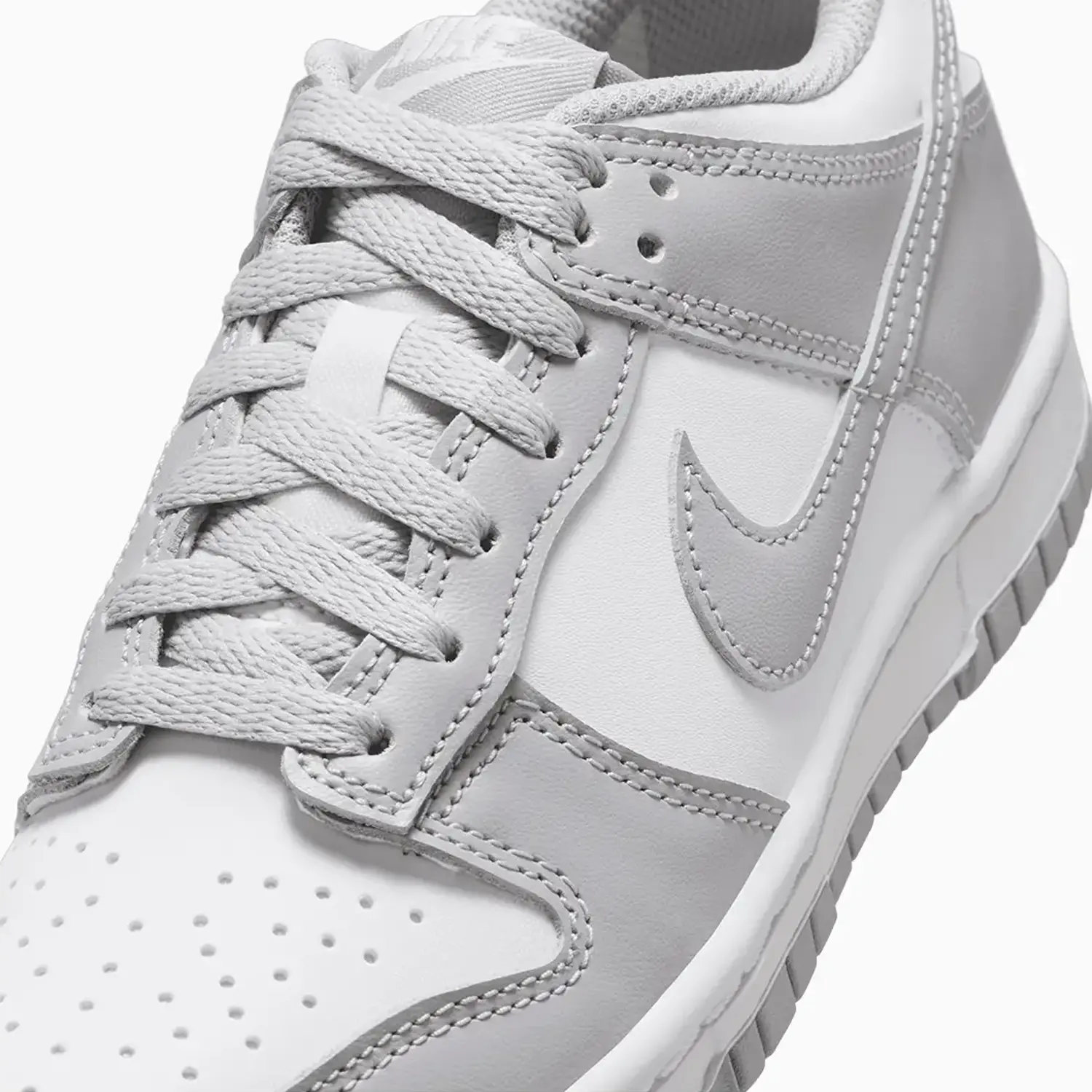 Kid's Dunk Low "Light Smoke Grey" Grade School - Image 7