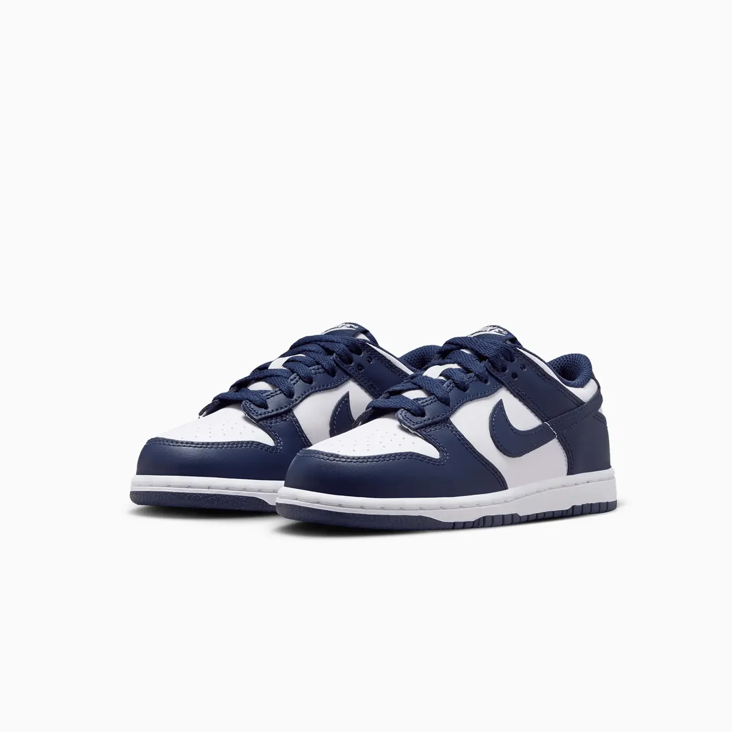 Kid's Dunk Low "Midnight Navy" Pre School - Image 2