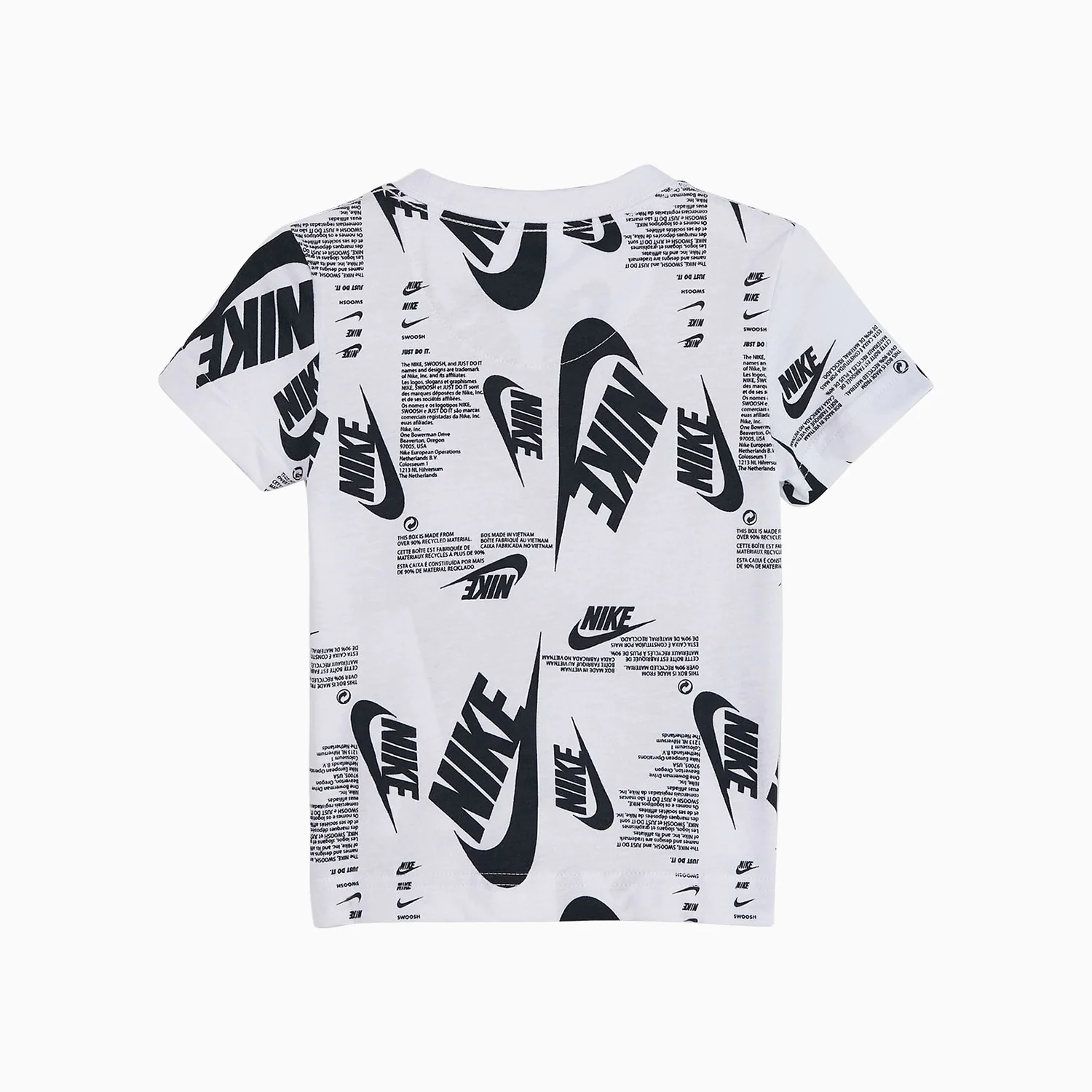 Kid's Futura Branding T Shirt And Shorts Outfit - Image 4