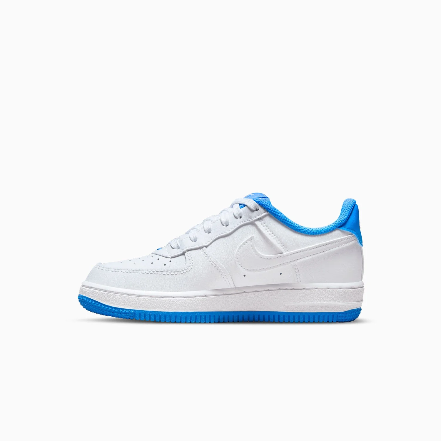Kid's Nike Force 1 ESS "White Light Photo Blue" Pre School - Image 5