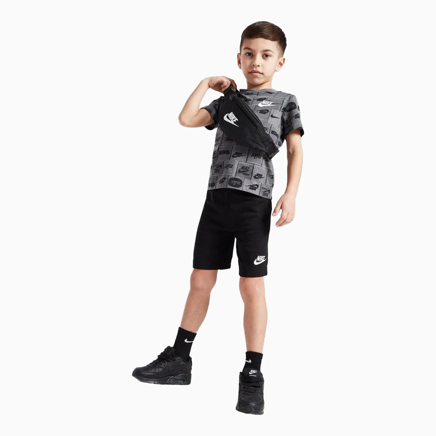 Kid's Sportswear Club AOP 2 Piece Set Outfit - Image 3