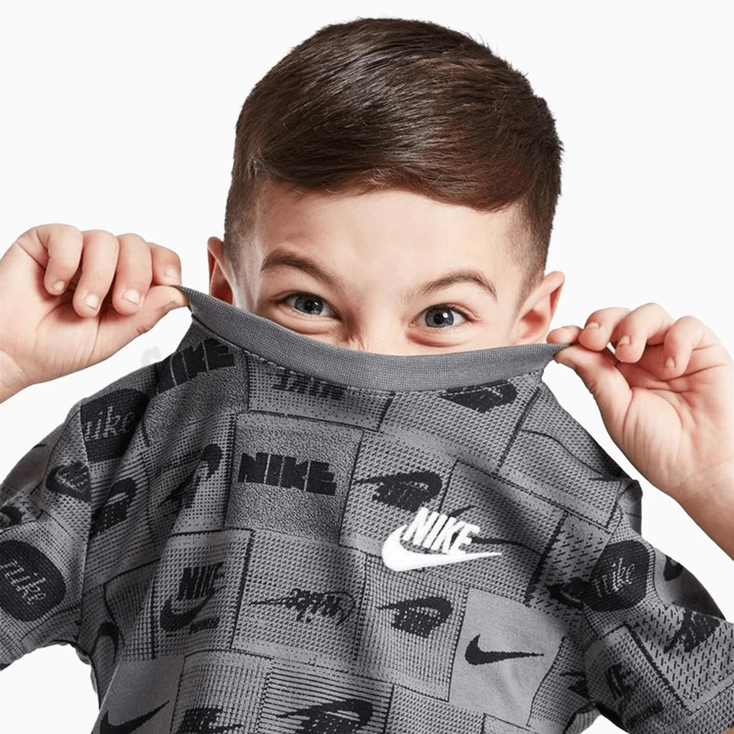 Kid's Sportswear Club AOP 2 Piece Set Outfit - Image 6