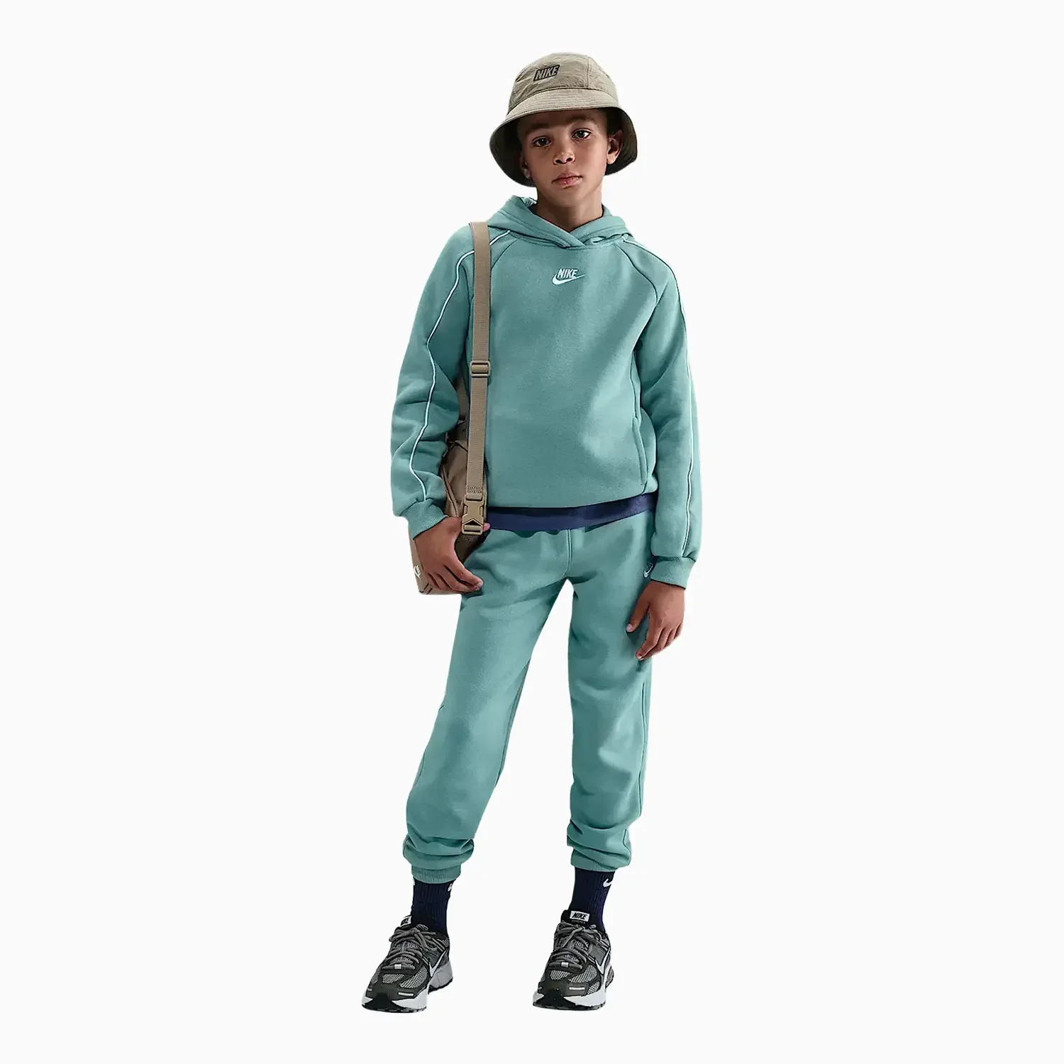 Kid's Sportswear Club Fleece Tracksuit - Image 2