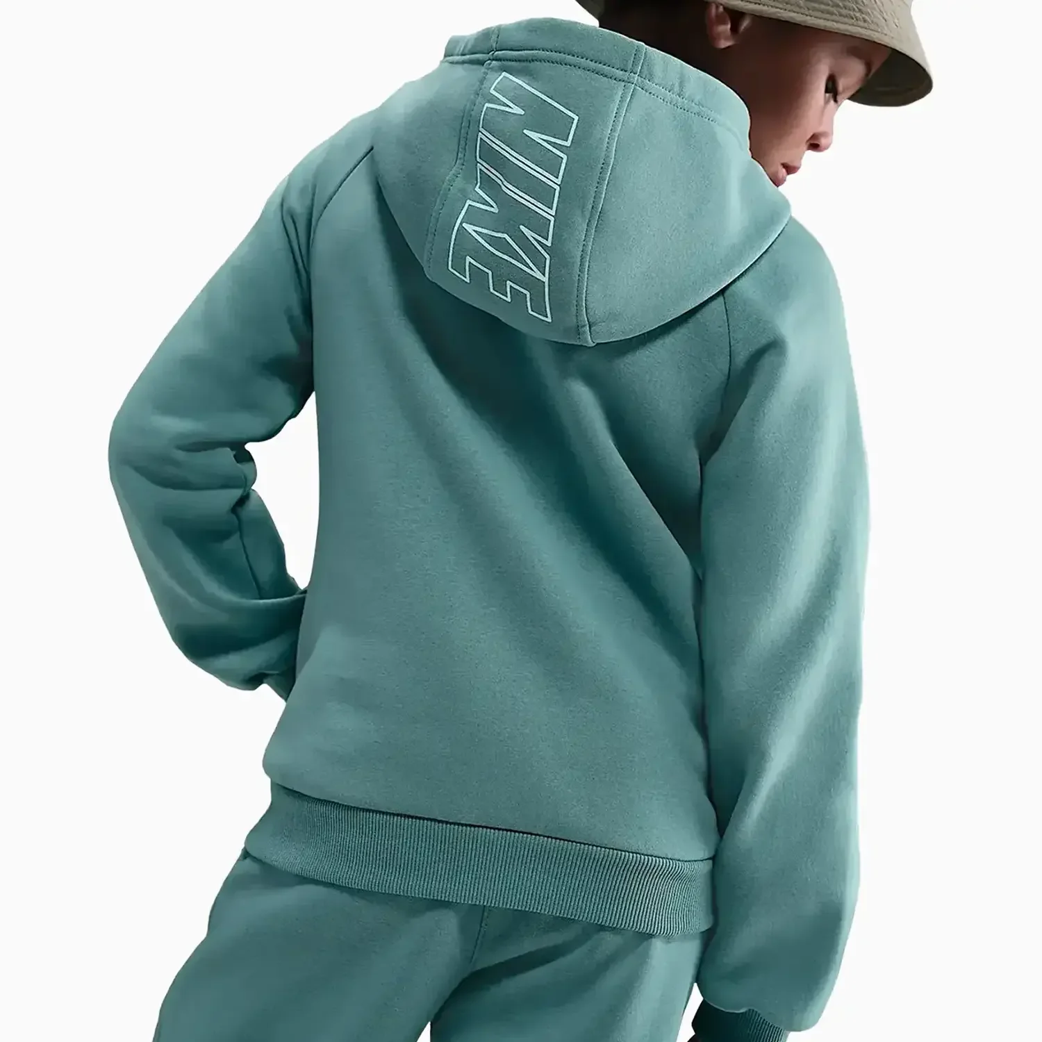 Kid's Sportswear Club Fleece Tracksuit - Image 4