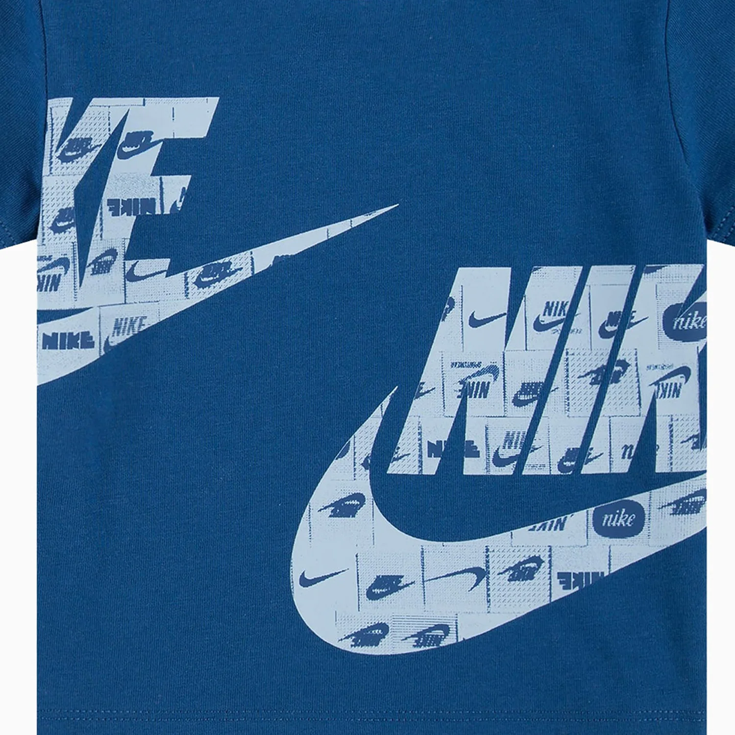 Kid's Sportswear Club Graphic T-Shirt And Shorts Set Outfit - Image 3