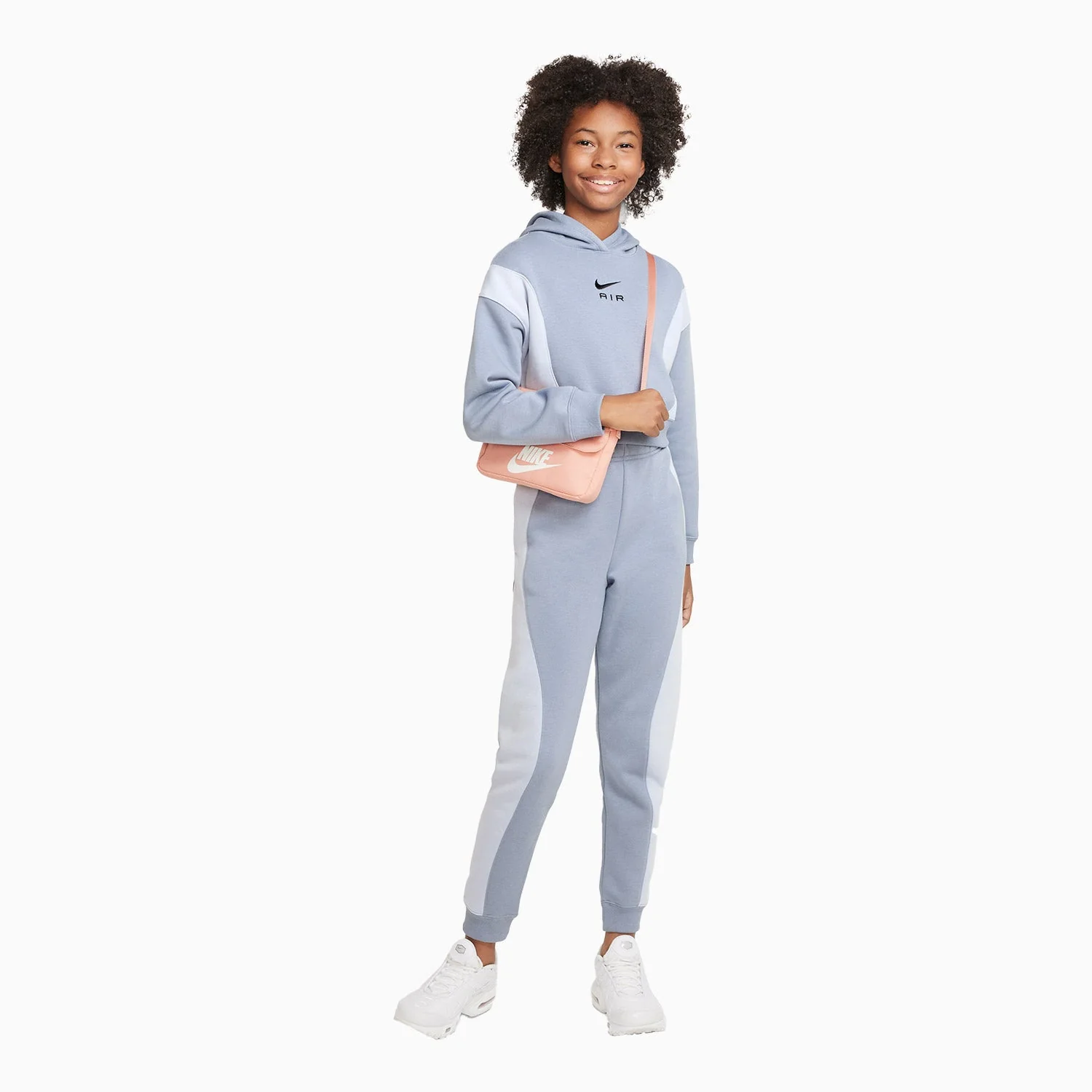 Kid's Sportswear French Terry Cropped Air Outfit - Image 6