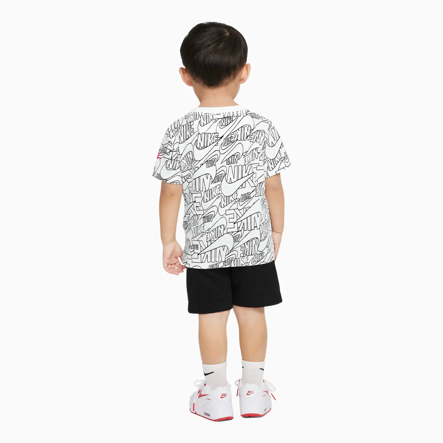 Kid's Sportswear T Shirt And Shorts Outfit - Image 2