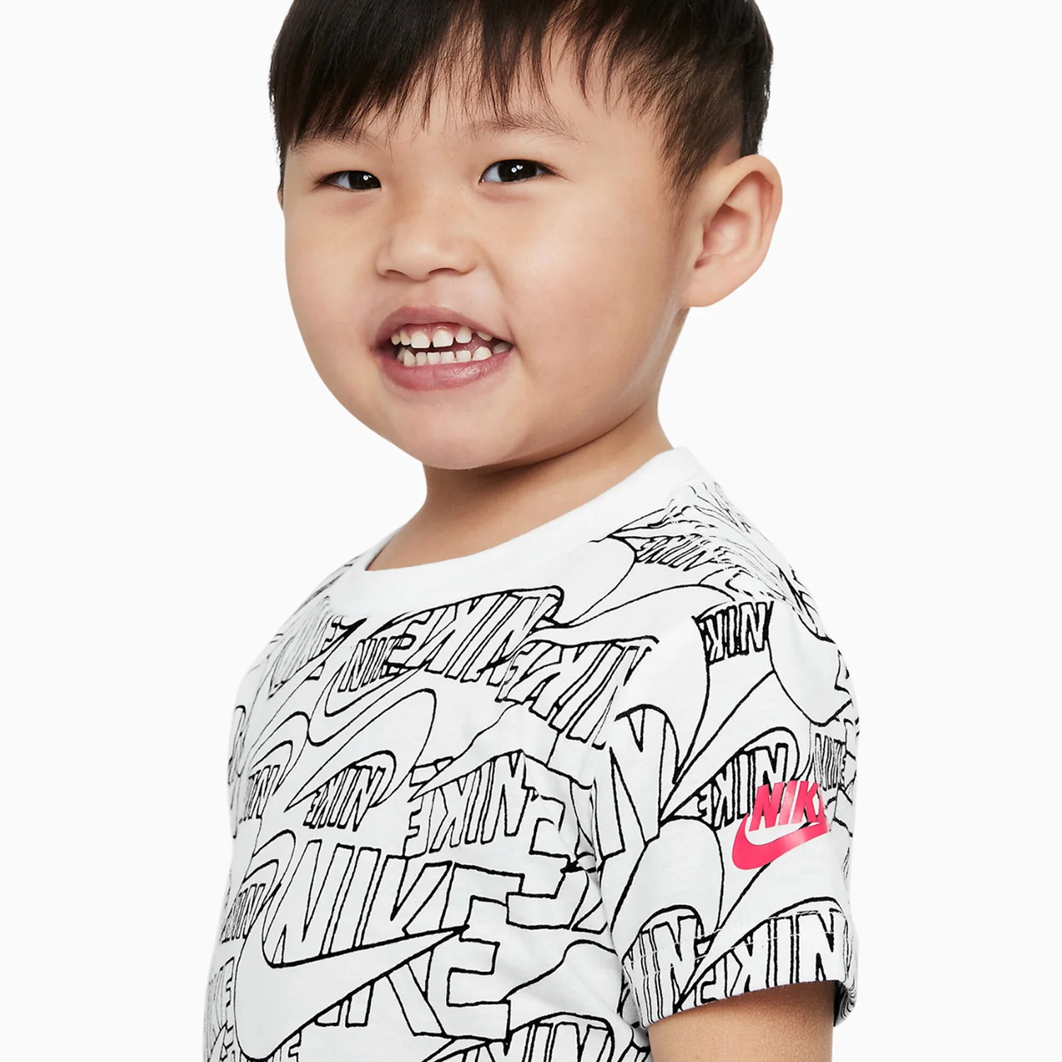 Kid's Sportswear T Shirt And Shorts Outfit - Image 3
