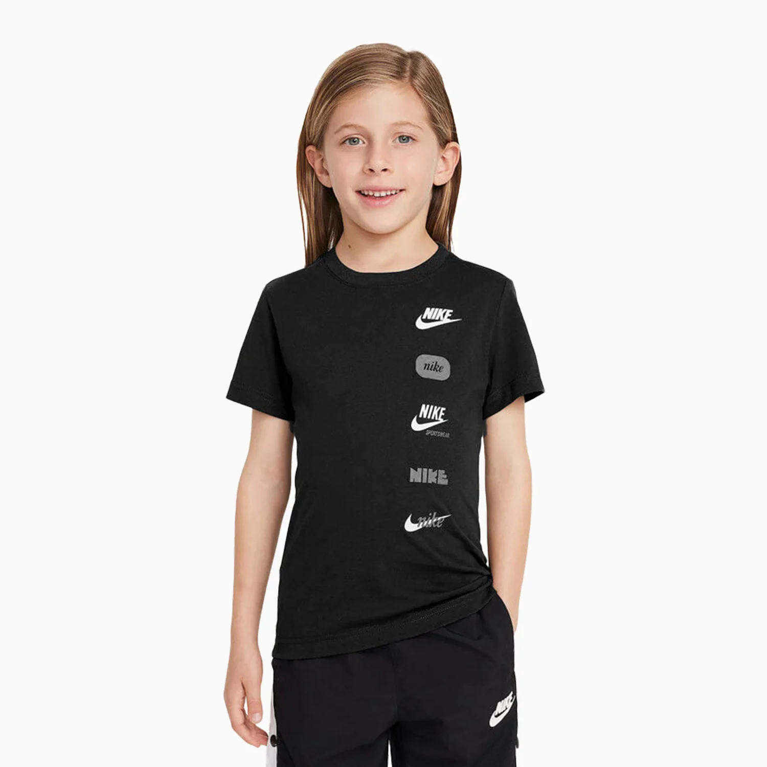 Kid's Sportswear T-Shirt And Shorts Outfit - Image 2