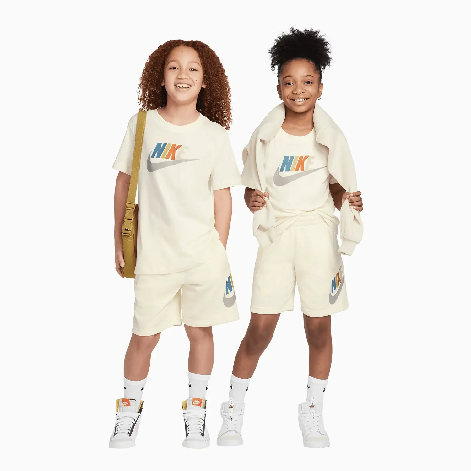 Kid's Sportswear T-Shirt And Shorts Outfit - Image 4