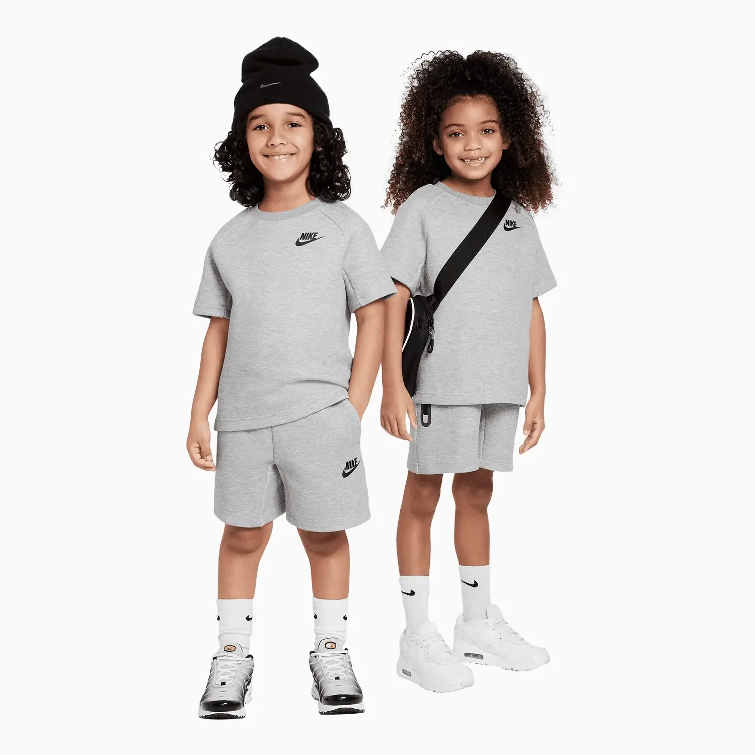 Kid's Sportswear Tech Fleece 2-Piece Knit Shorts Set - Image 3