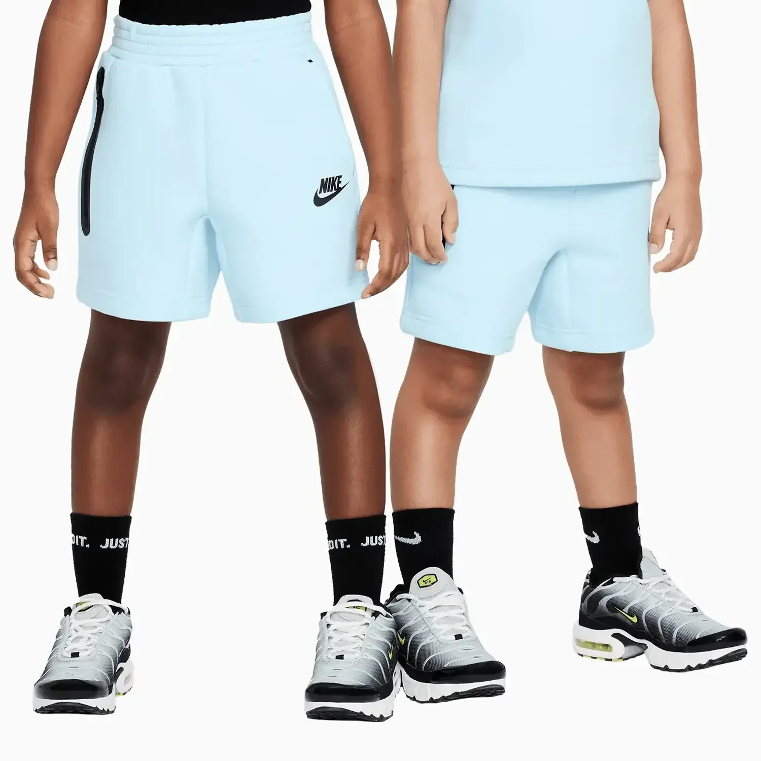 Kid's Sportswear Tech Fleece 2-Piece Knit Shorts Set - Image 3
