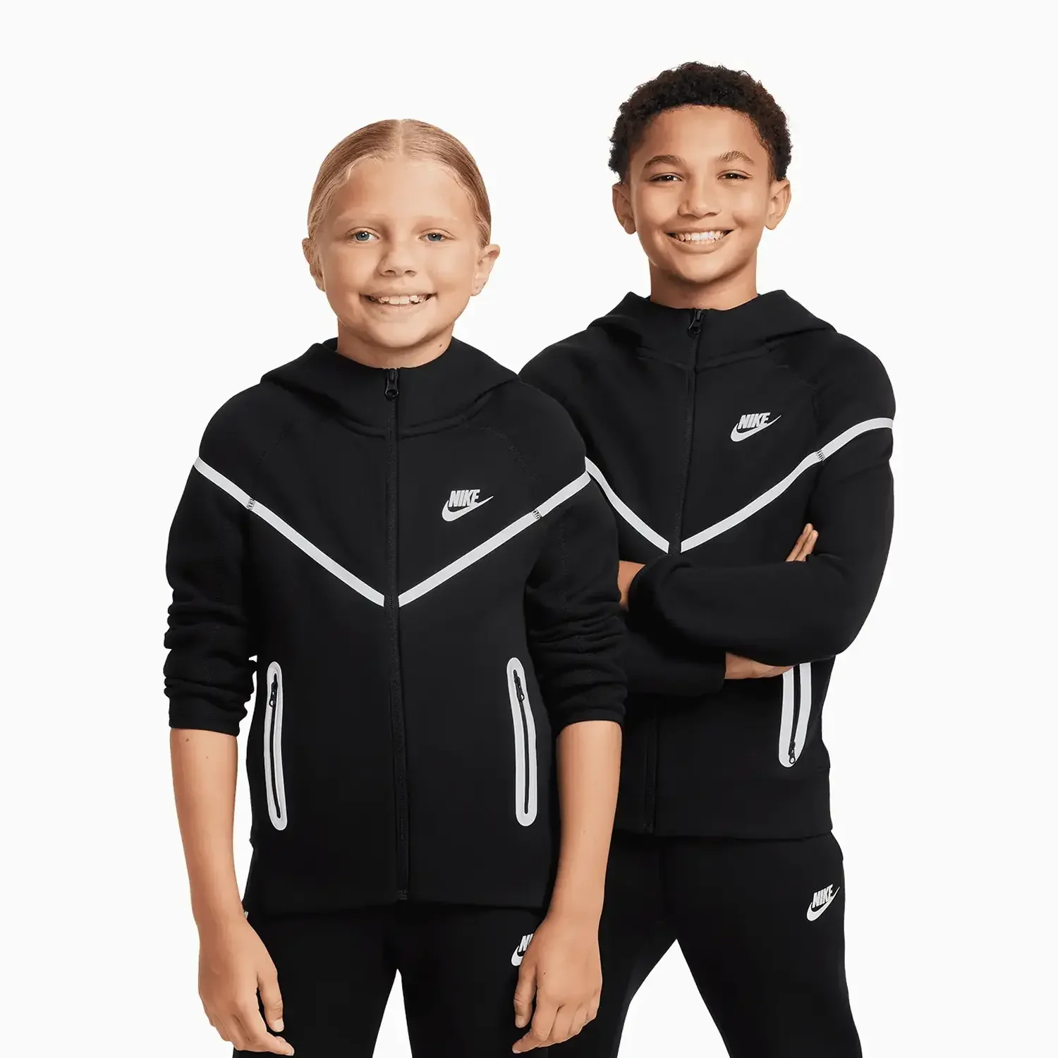 Kid's Sportswear Tech Fleece Windrunner Tracksuit - Image 4