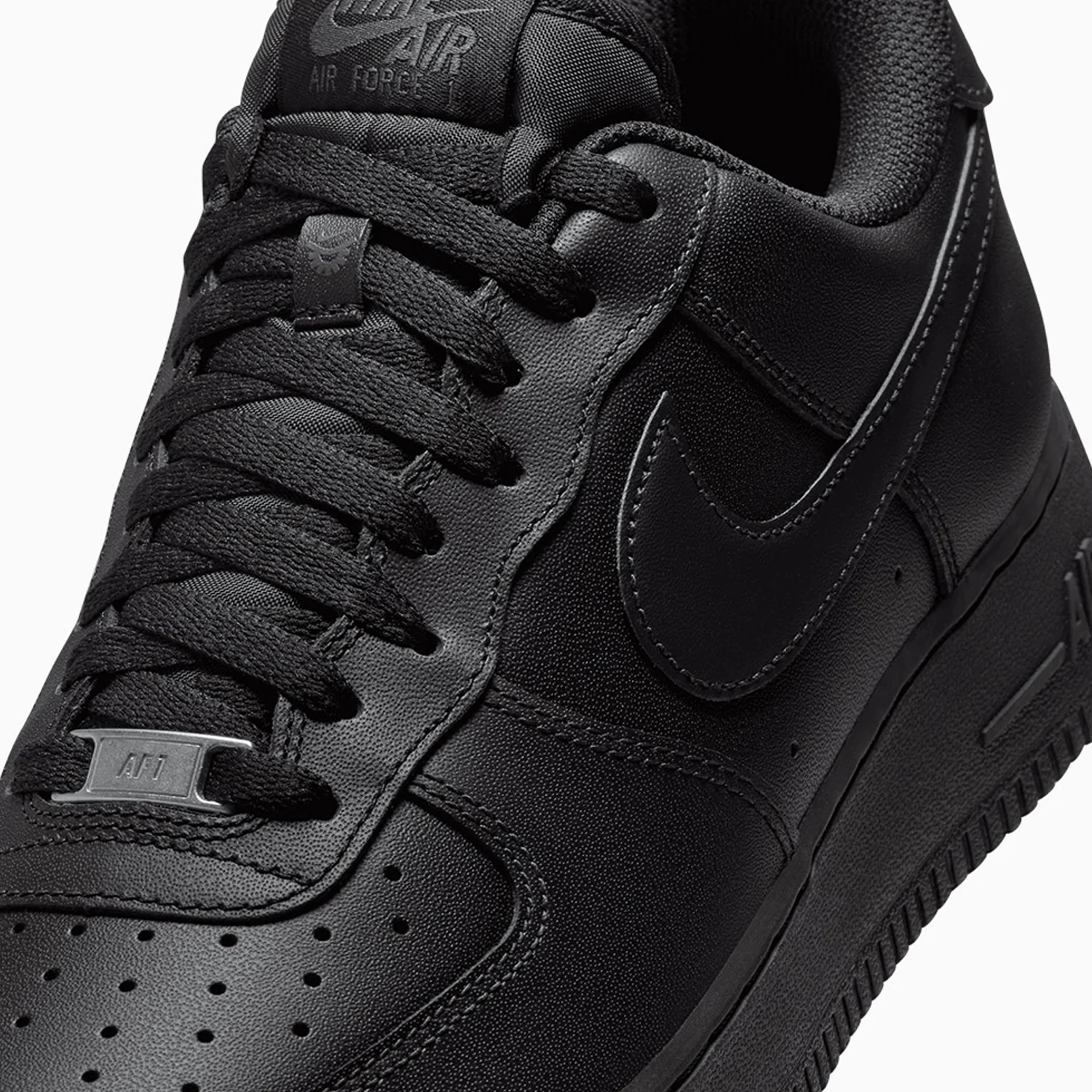 Men's Air Force 1 `07 FlyEase-EasyOn "Triple Black" - Image 7