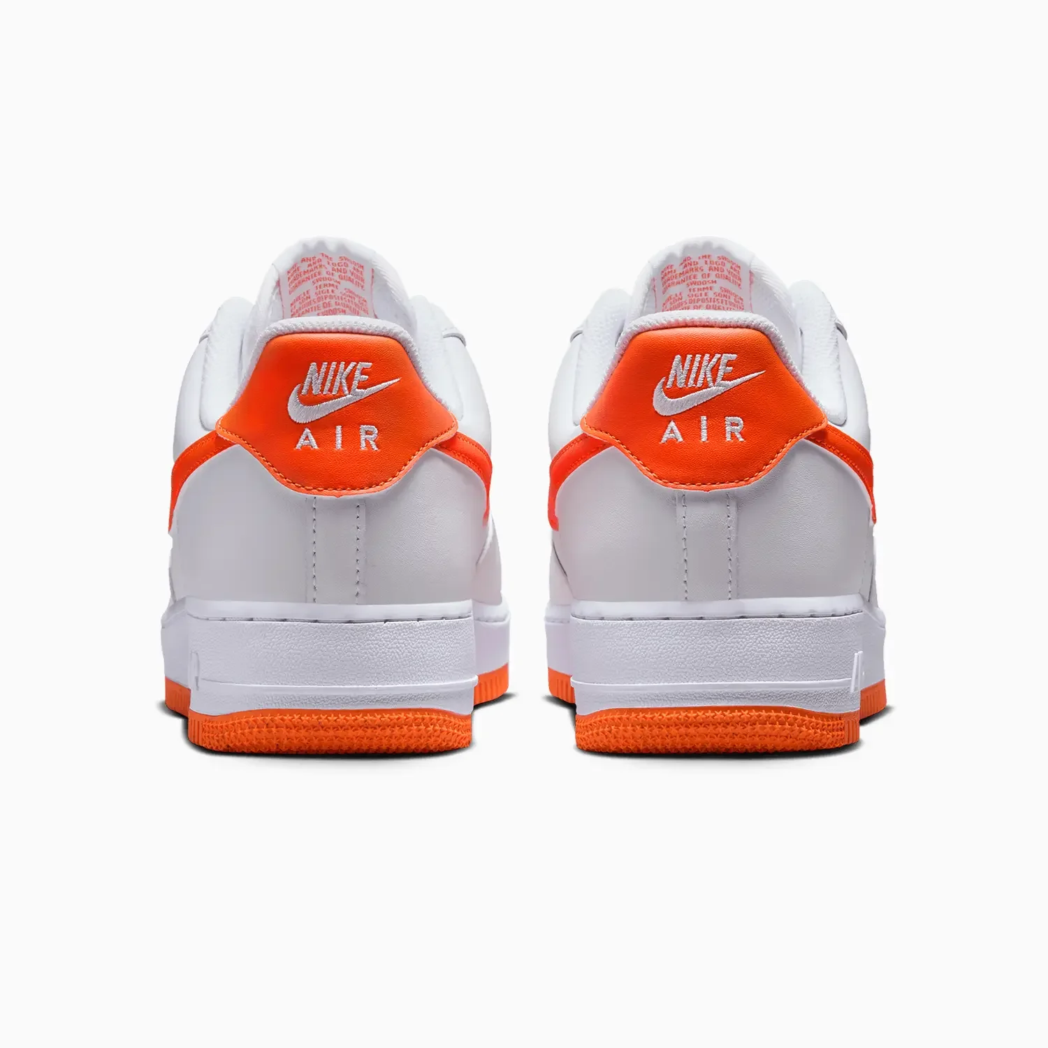 Men's Air Force 1 `07 "Safety Orange" - Image 6