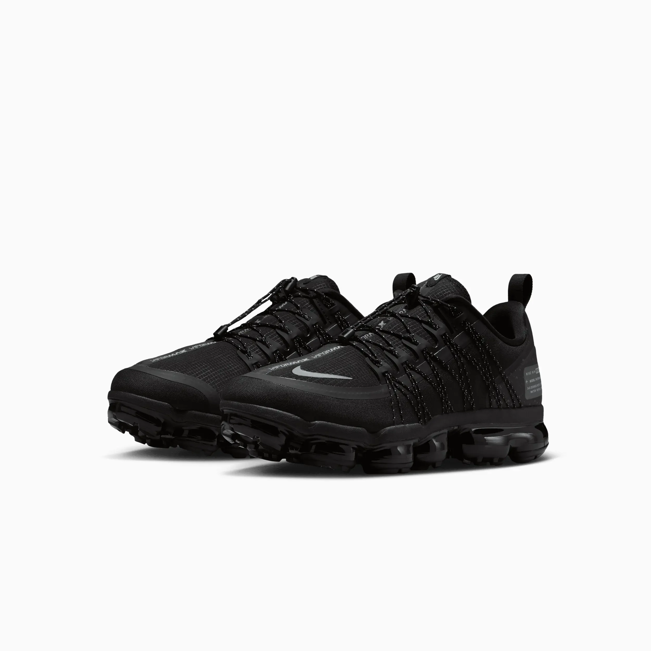 Men's Air Vapormax Run Utility "Black Reflect Silver" - Image 2