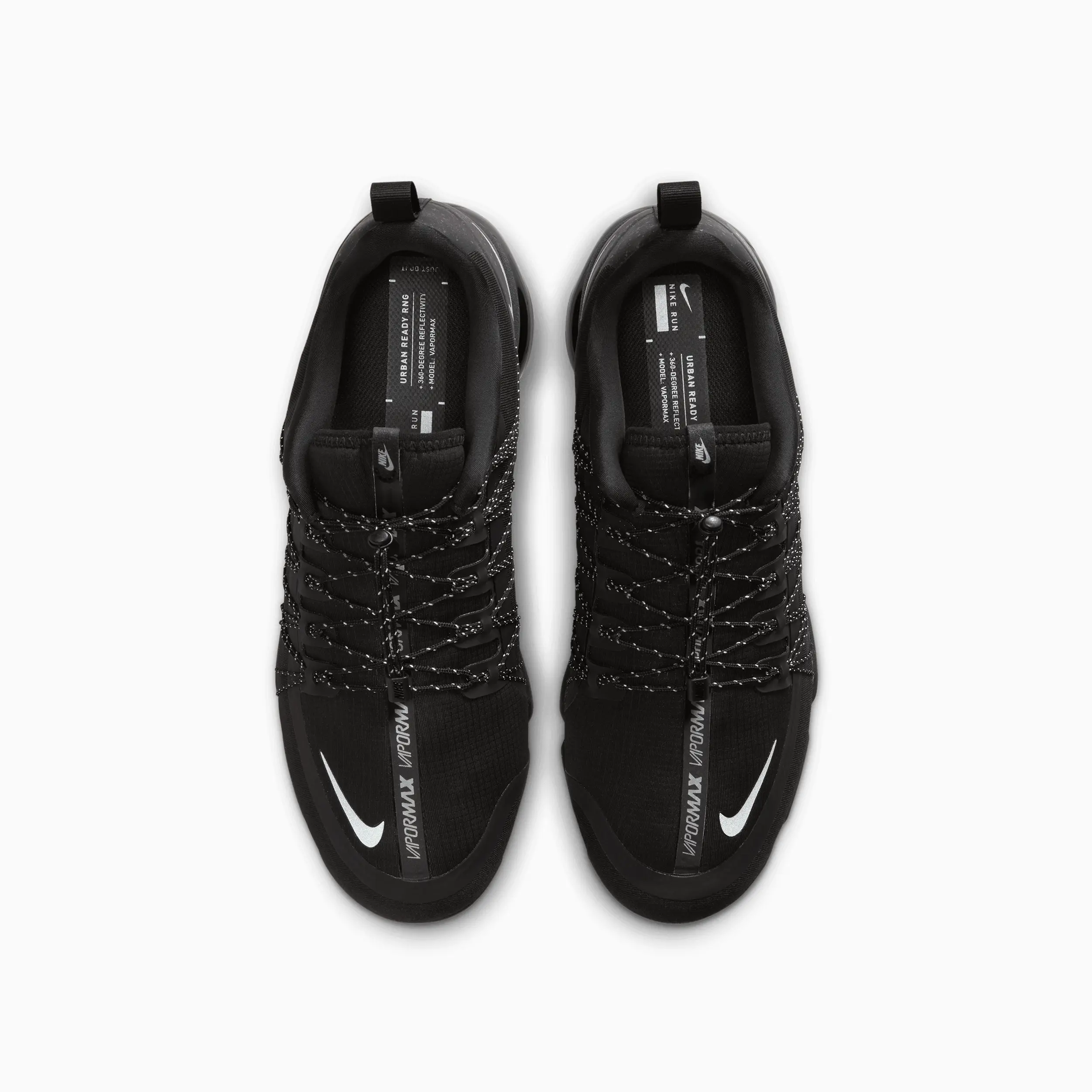 Men's Air Vapormax Run Utility "Black Reflect Silver" - Image 5
