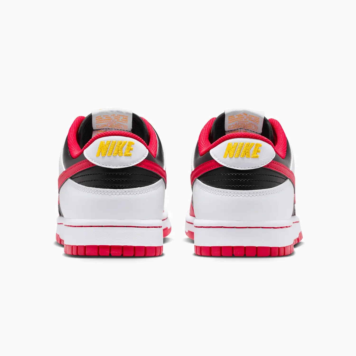 Men's Dunk Low Retro "Black White University Red" - Image 5