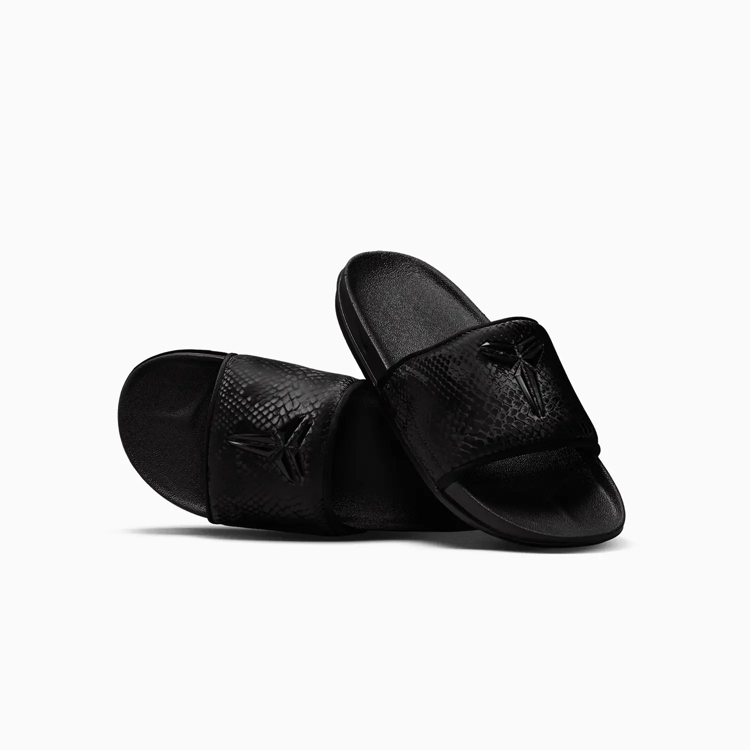 Men's Kobe Offcourt Slide "Triple Black" - Image 3