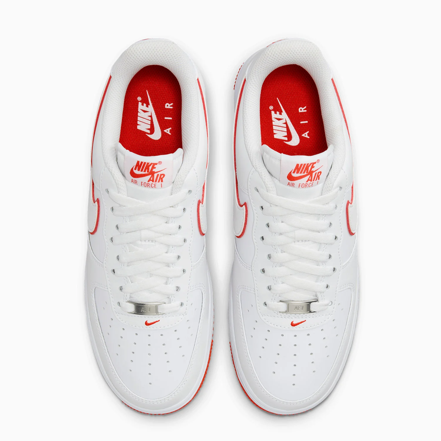 Men's Nike Air Force 1 `07 "White Picante Red" - Image 5