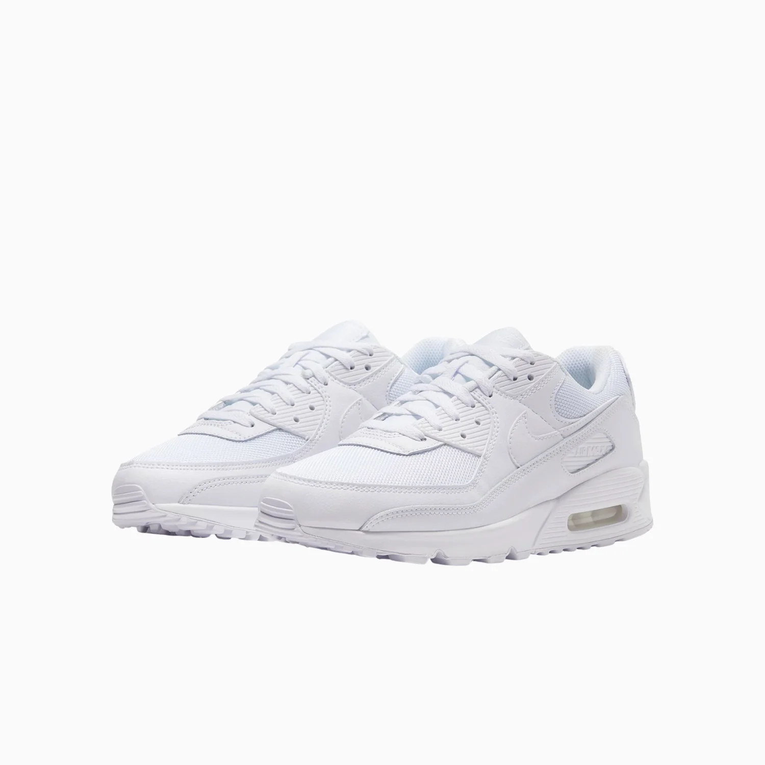 Men's Nike Air Max 90 Recraft Triple White - Image 2