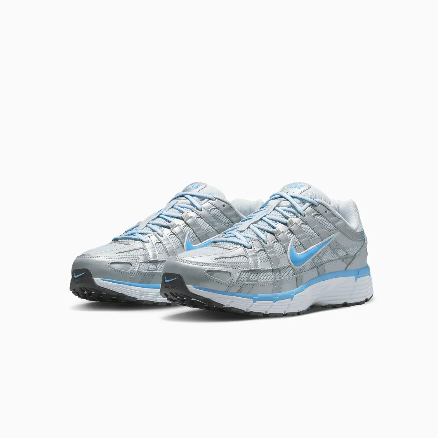 Men's P-6000 "Metallic Platinum University Blue" - Image 2
