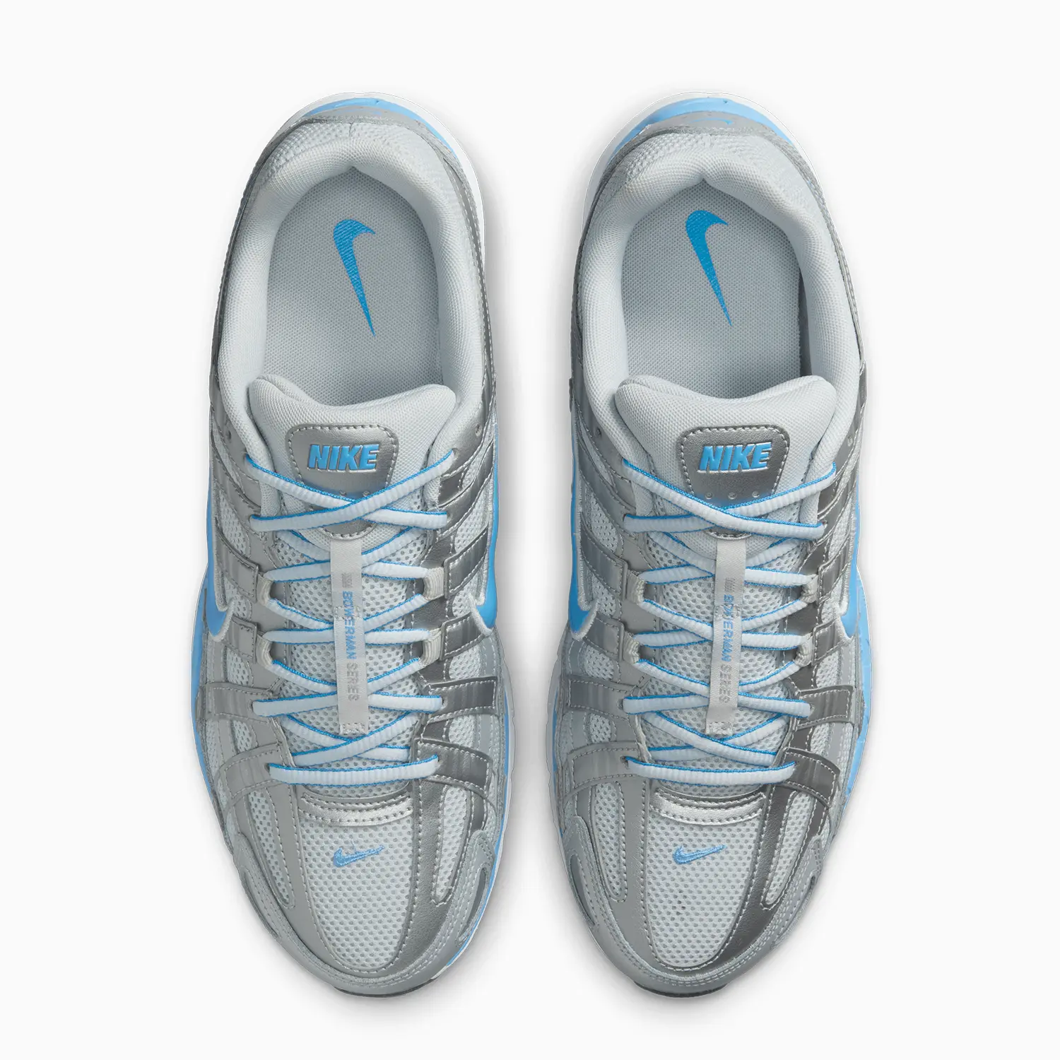 Men's P-6000 "Metallic Platinum University Blue" - Image 3