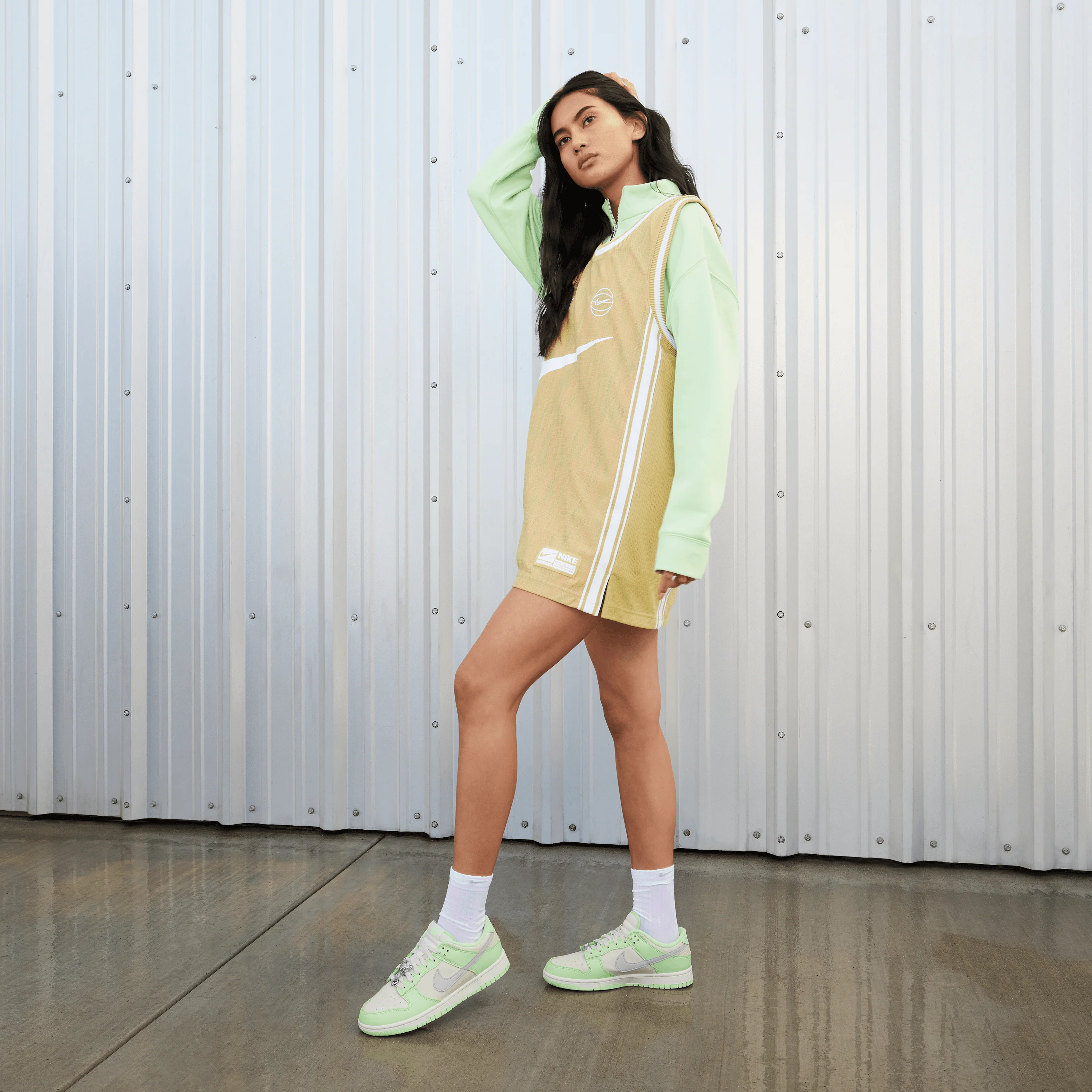 Women's Dunk Low Next Nature SE "Sea Glass" - Image 5
