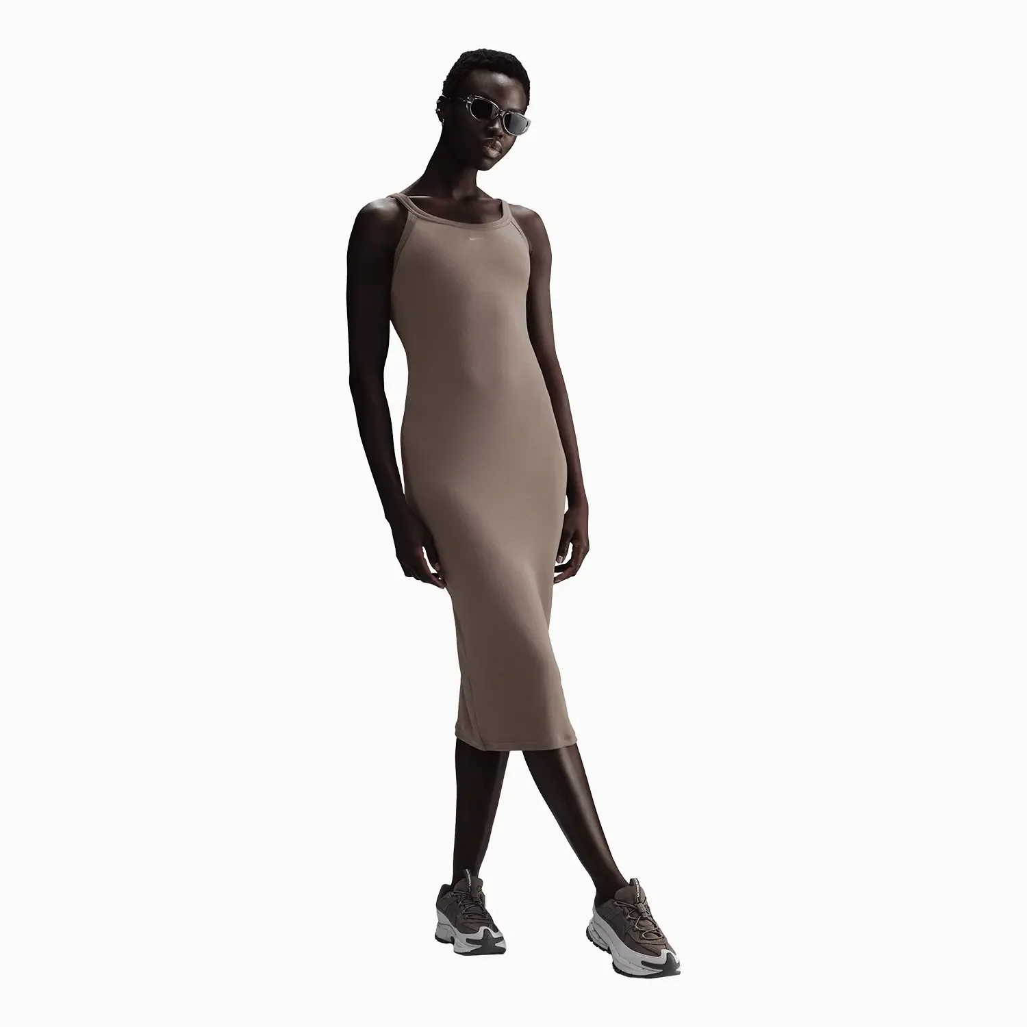 Women's Sportswear Chill Knit Tight Mini-Rib Tank Dress