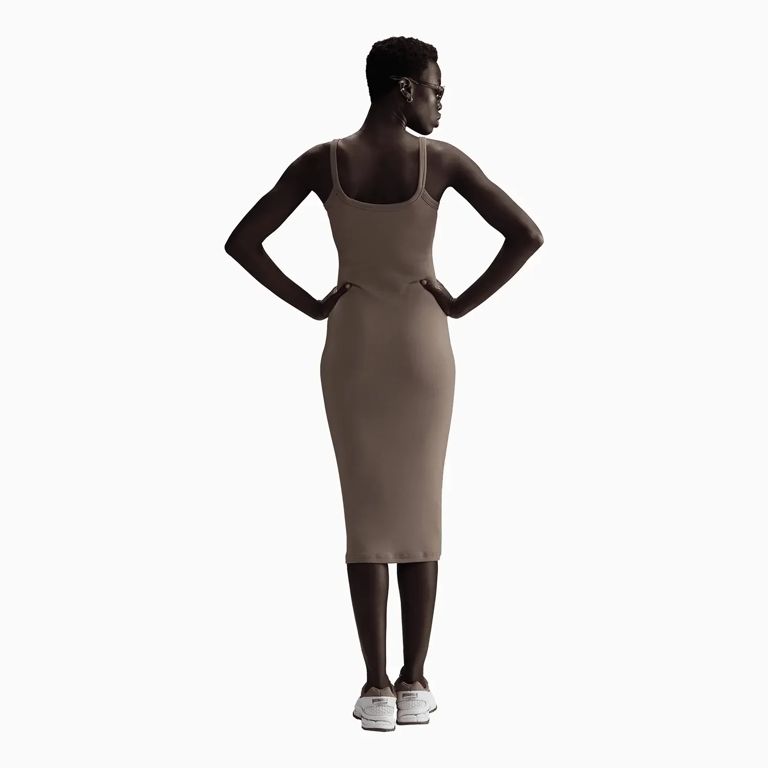 Women's Sportswear Chill Knit Tight Mini-Rib Tank Dress - Image 2