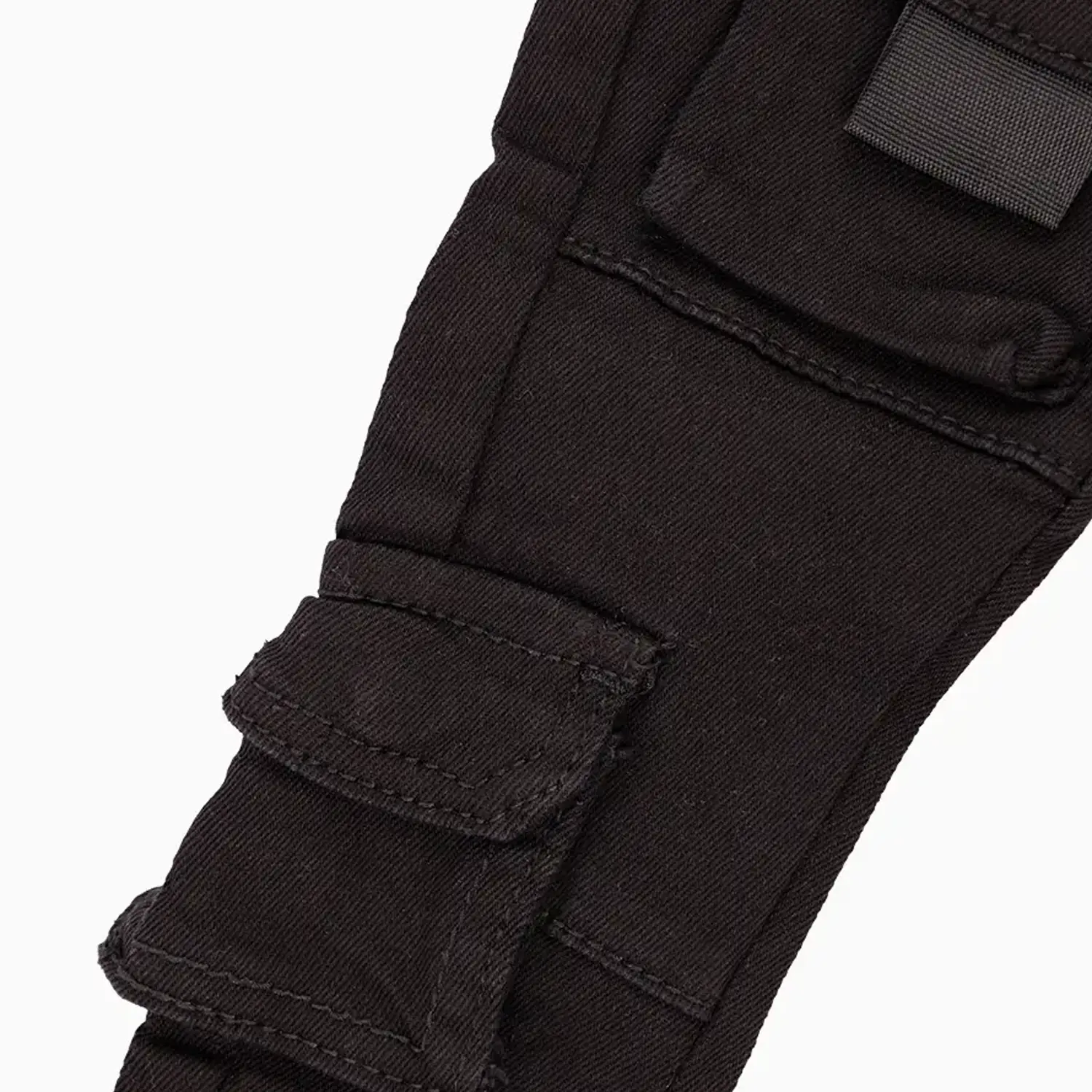 Kid's Slim Fit Cargo Denim Pant - Image 3
