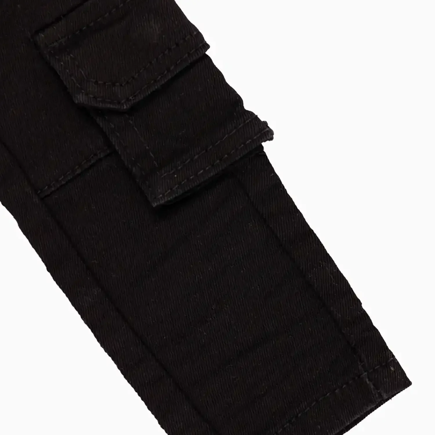 Kid's Slim Fit Cargo Denim Pant - Image 5