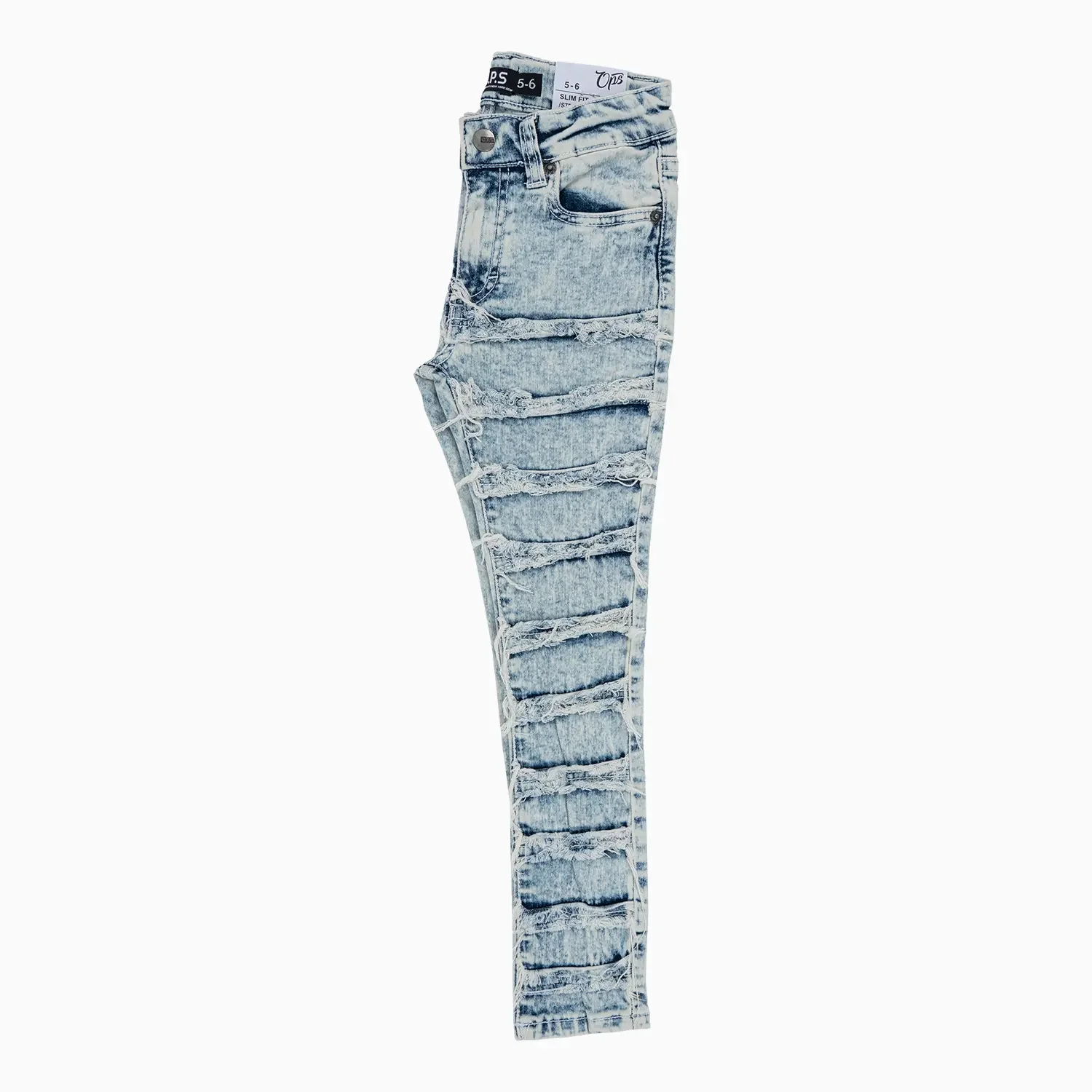 Kid's Stacked Denim Pant - Image 3