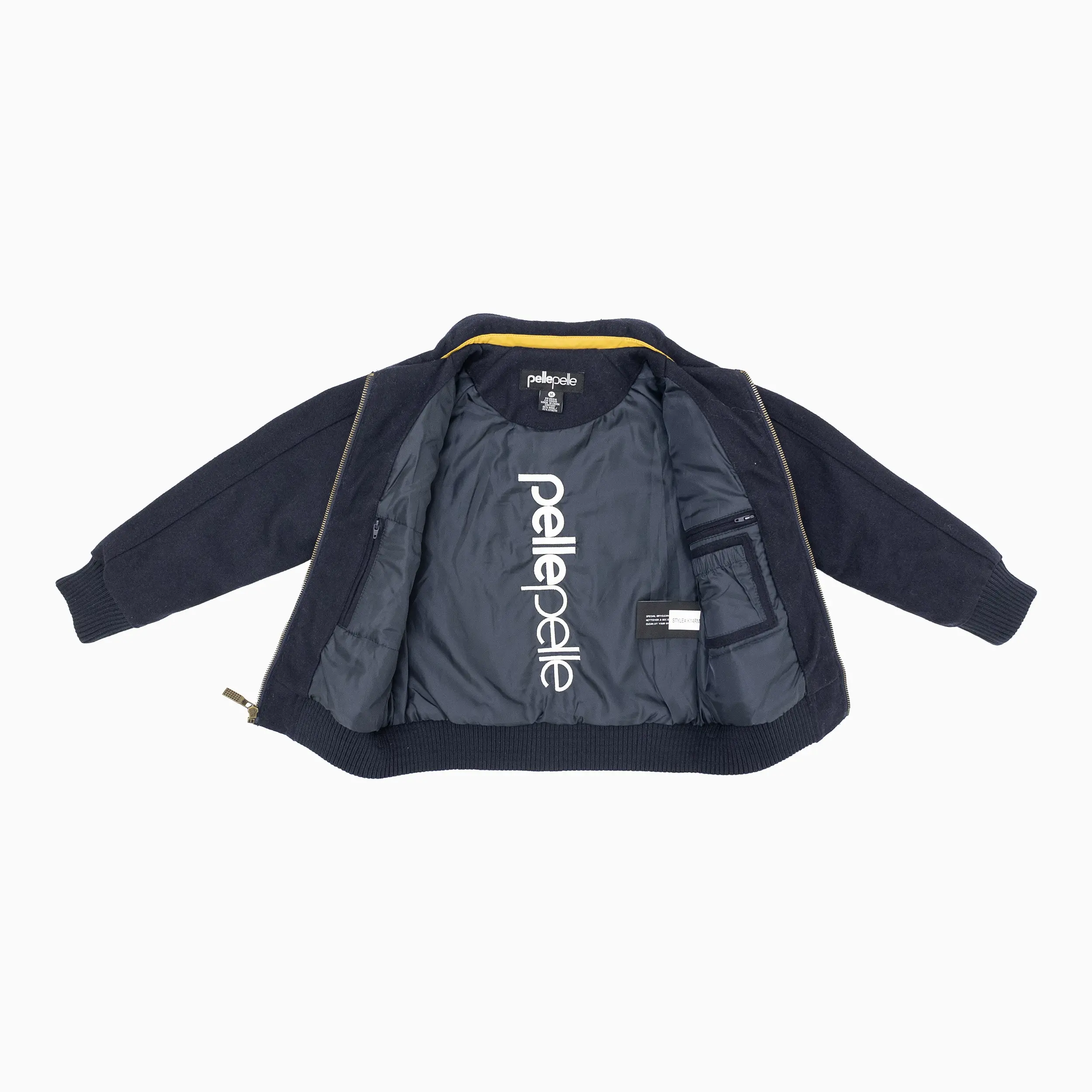 Kid's Top Brass Wool Jacket - Image 3