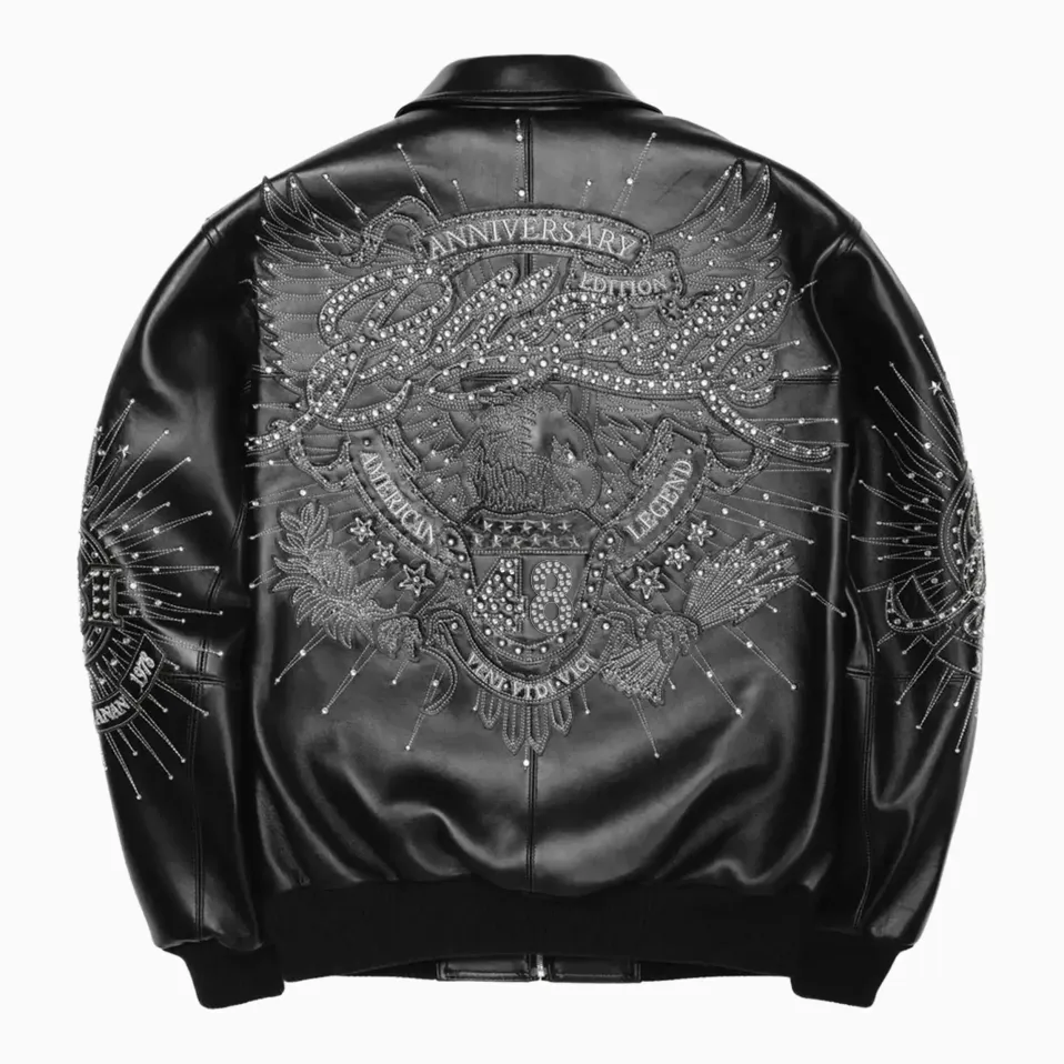 Men's 48Th Anniversary Leather Jacket - Image 3