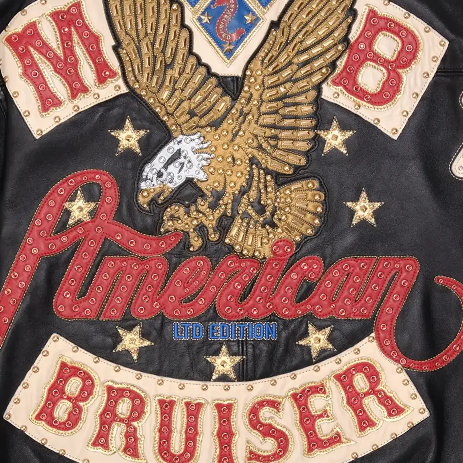 Men's American Bruiser Leather Jacket - Image 7